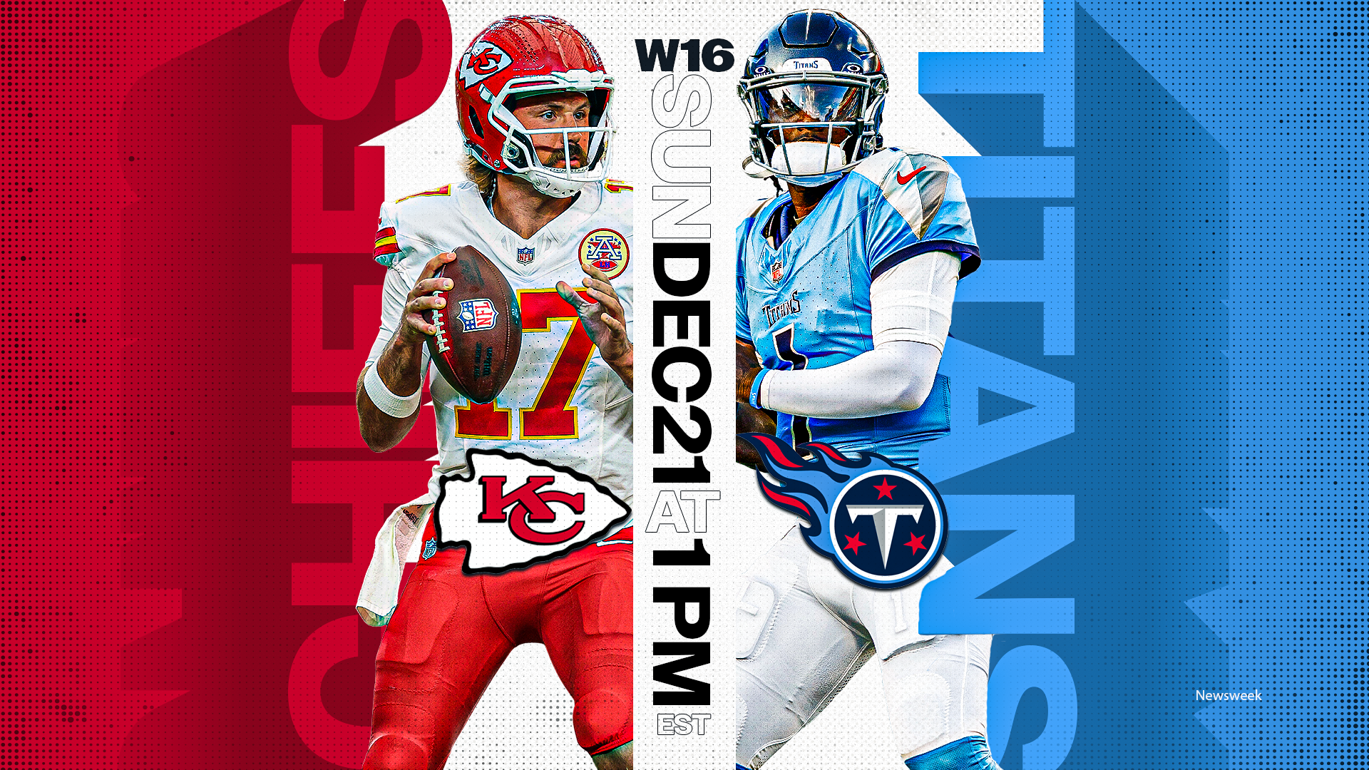 How to Watch Chiefs vs Titans: Live Stream NFL for Free, TV Channel