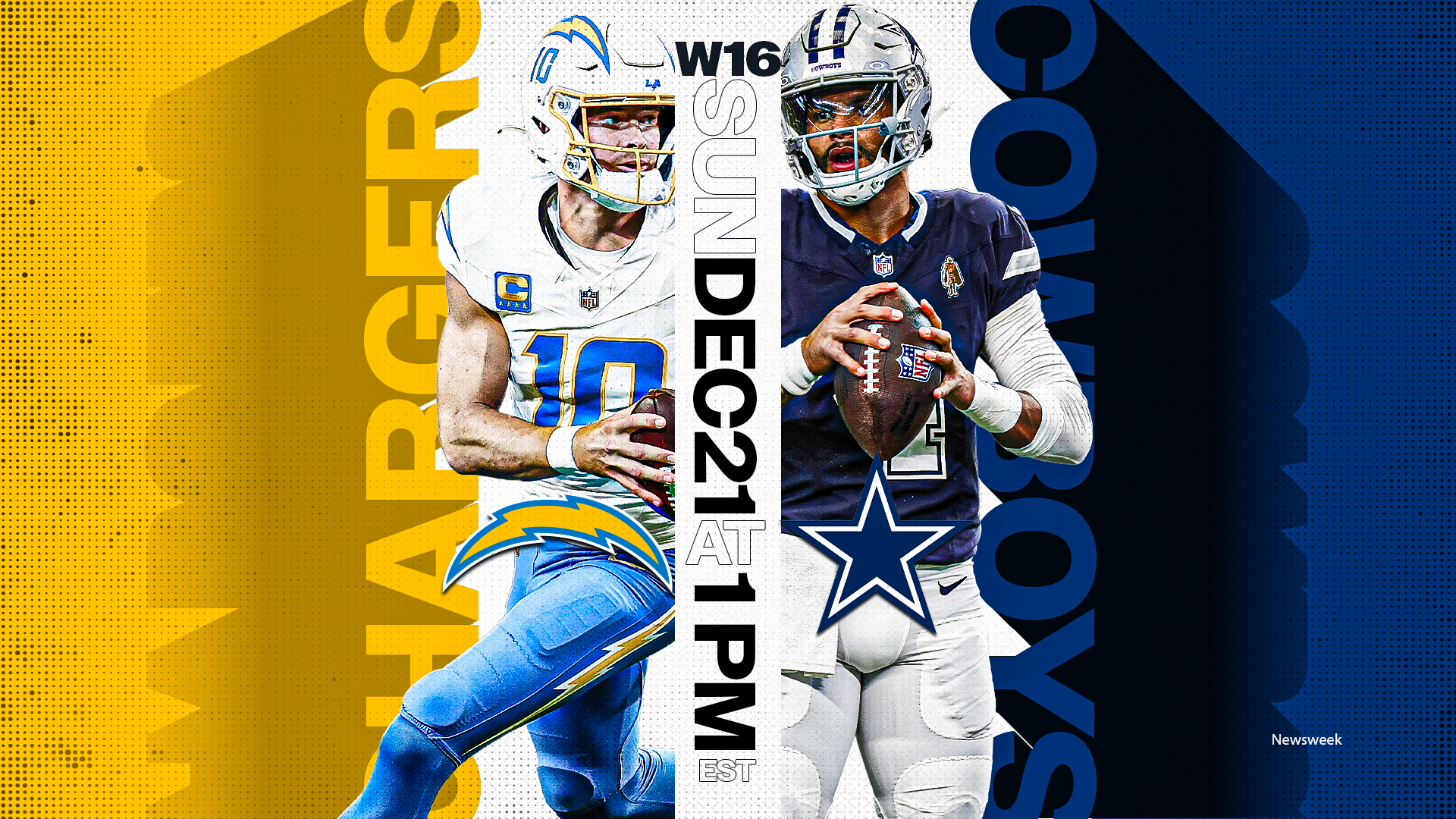 How to Watch Chargers vs Cowboys: Live Stream NFL for Free, TV Channel