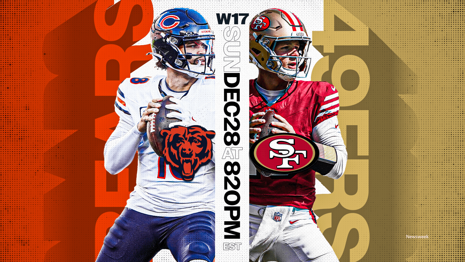 newsweek.com - Ben Verbrugge - How to Watch Bears vs 49ers: Live Stream NFL, TV Channel