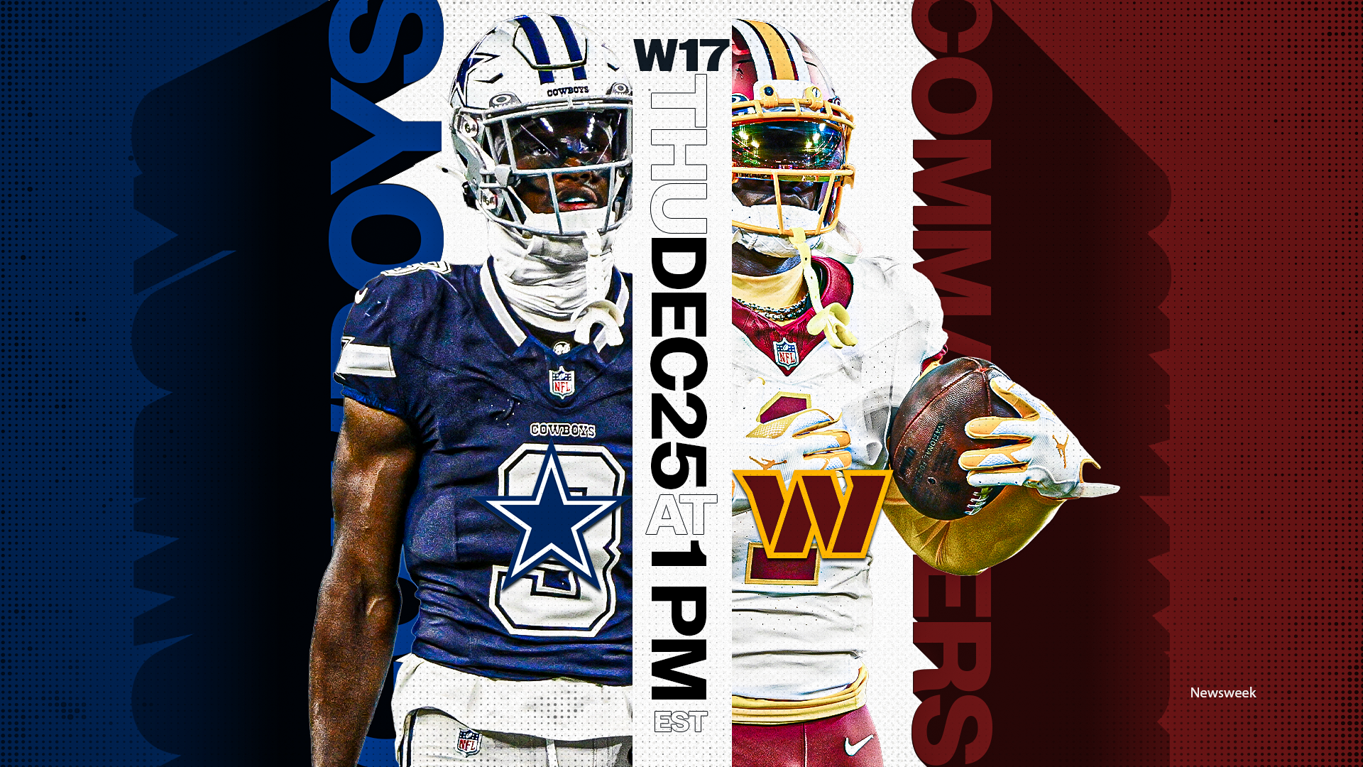 How to Watch Commanders vs Cowboys: Live Stream NFL on Christmas, TV Channel