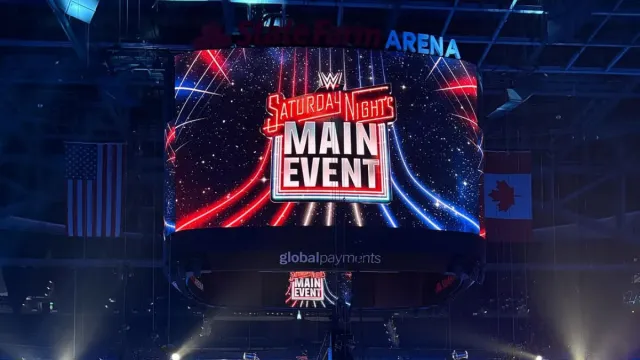 WWE Saturday Night's Main Event Jumbotron