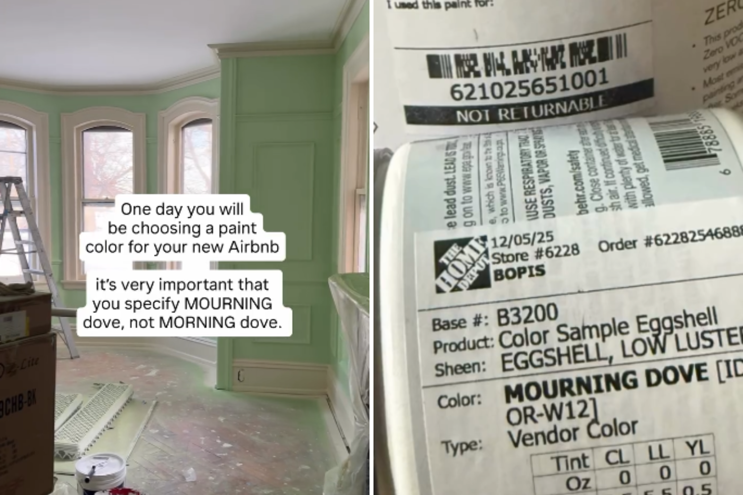 Woman Renovates Home—Realizes Too Late the Spelling Error on Paint Tin