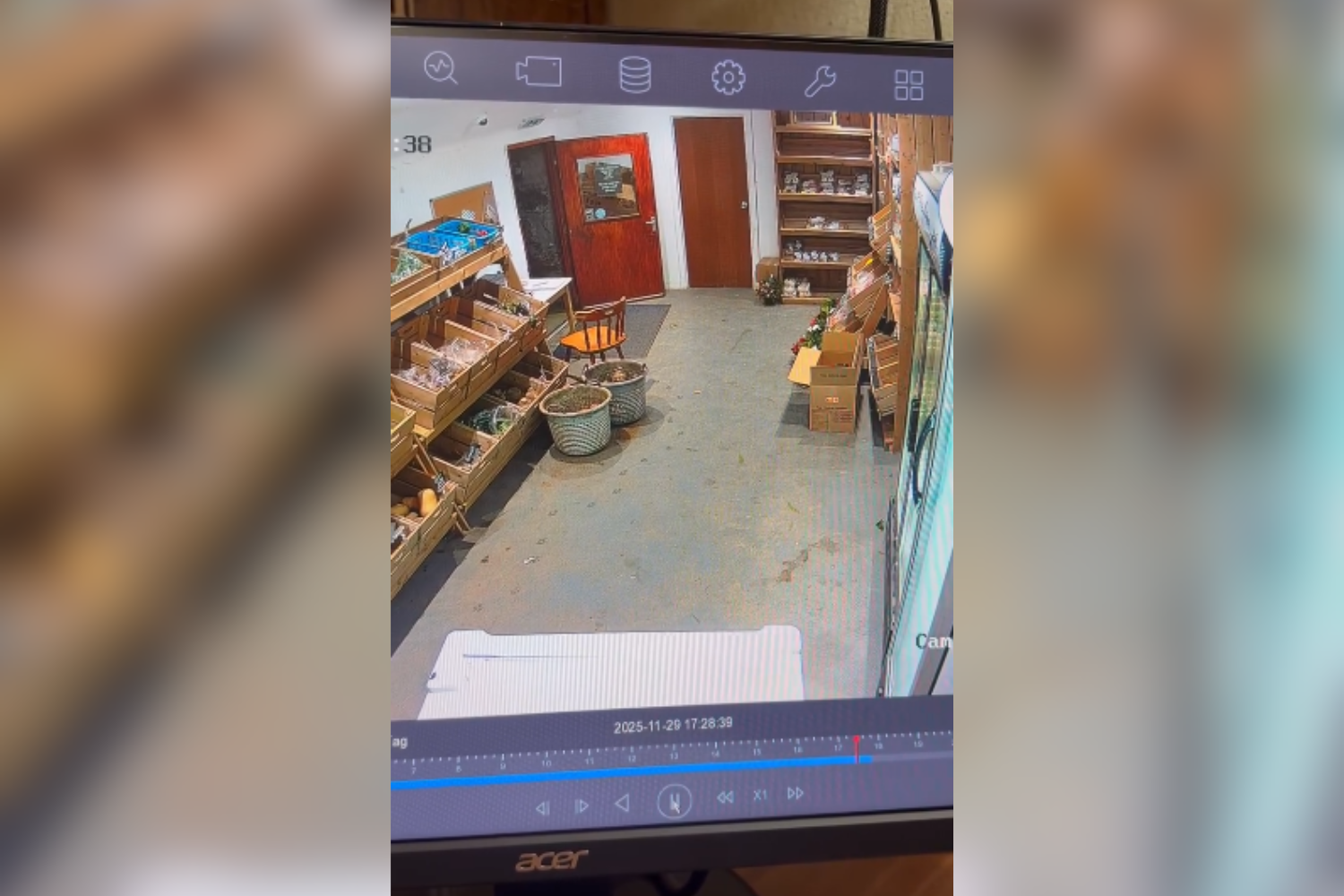 Farm Shop Owner Checks CCTV After Theft—Not Prepared for the Culprit
