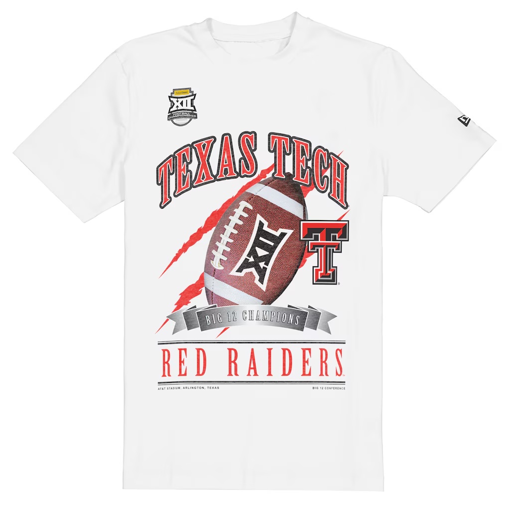 How to Buy Texas Tech Red Raiders 2025 Big 12 Champions Gear: Shop Hats &amp; T-Shirts