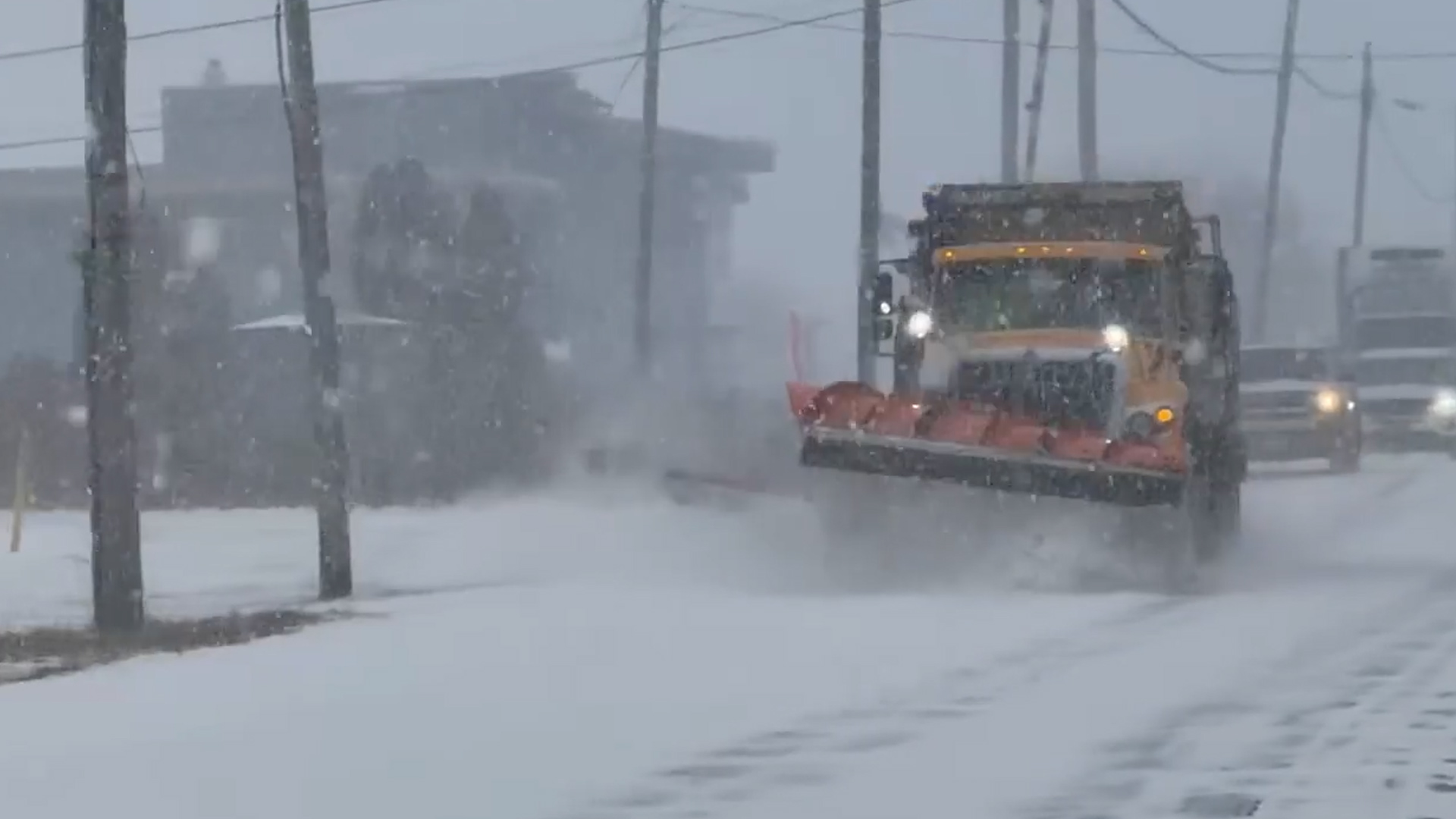Winter Storm Slams Into The Northeast