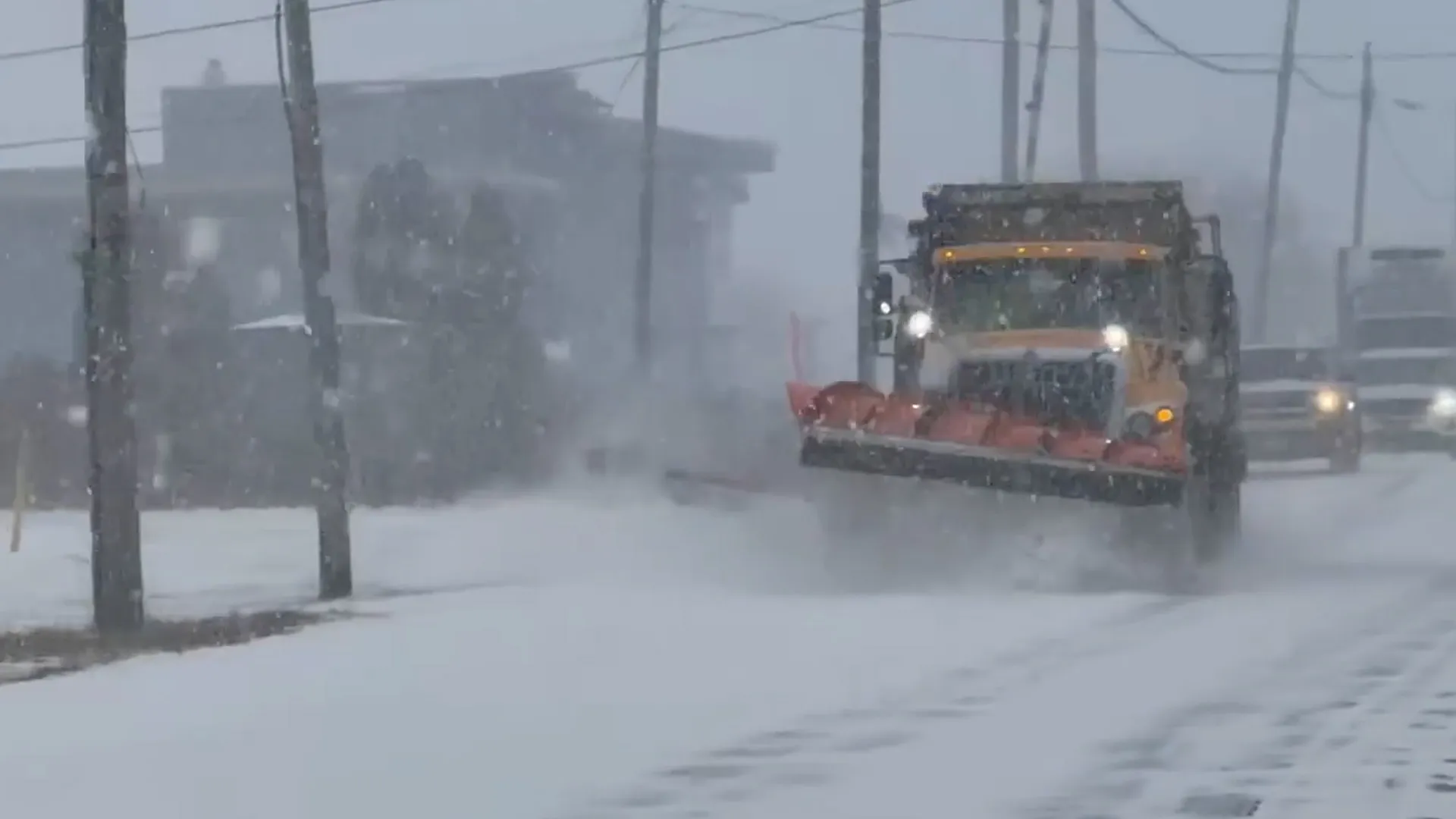 Winter Storm Slams Into The Northeast