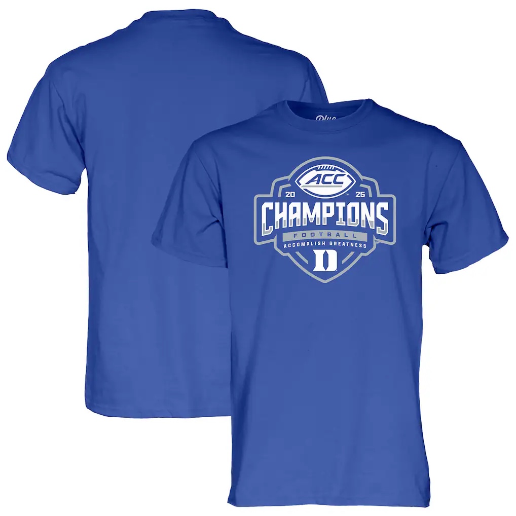 How to Buy Duke Blue Devils 2025 ACC Champions Gear: Shop Hats &amp; T-Shirts