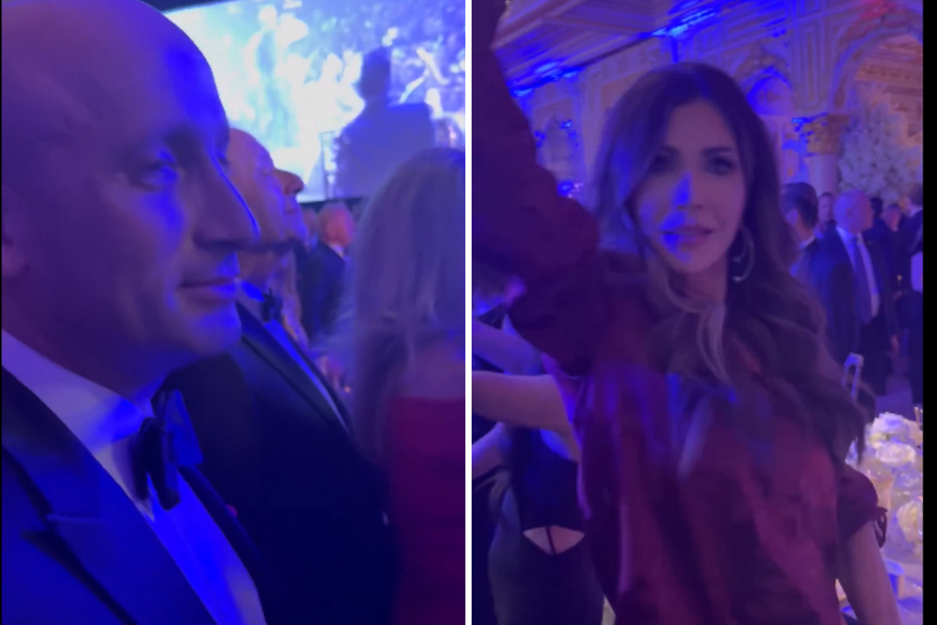 Kristi Noem, Stephen Miller Dance to 'Ice Ice Baby' at New Year's Eve Party