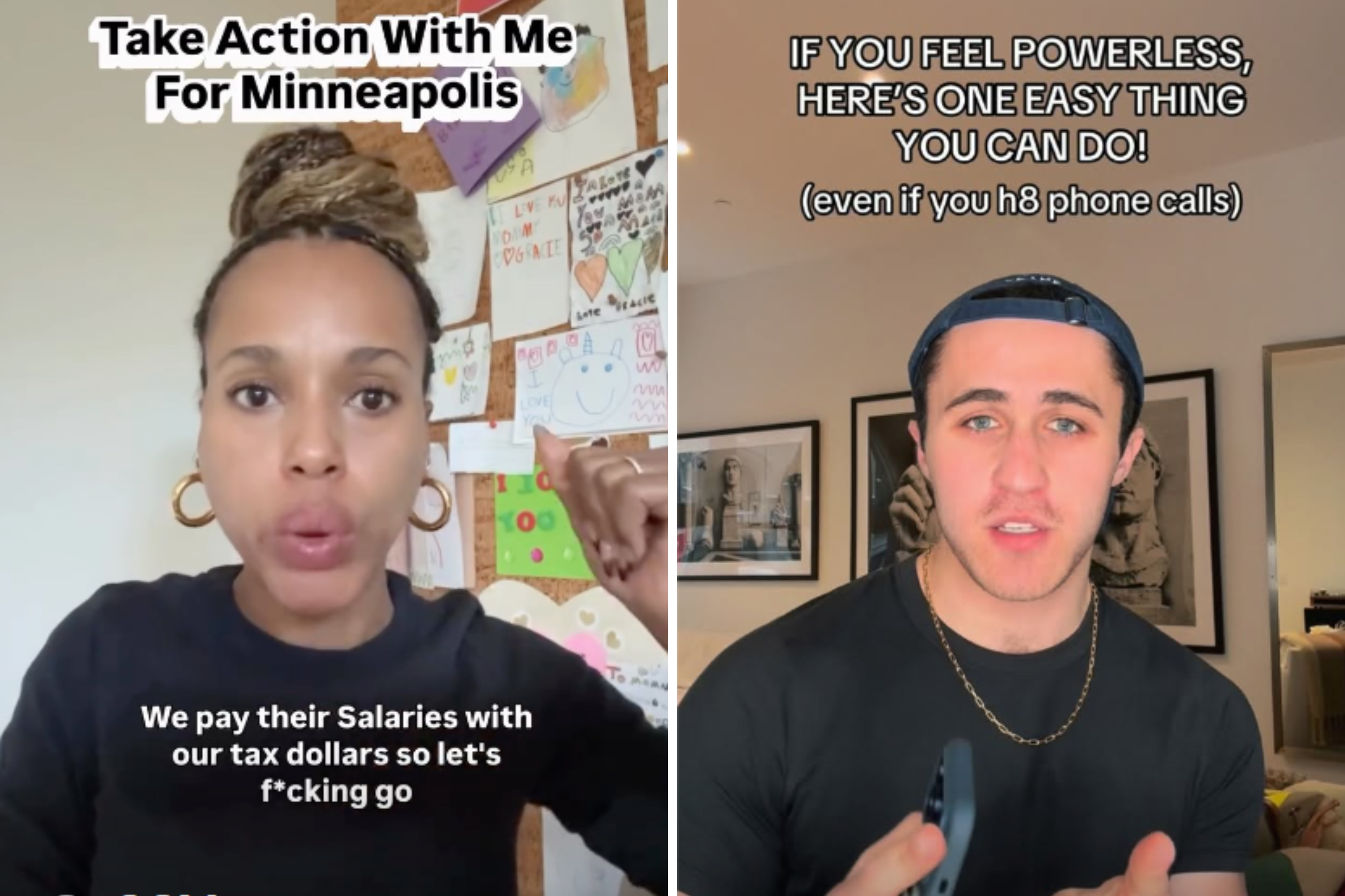 Influencers, Celebrities Share Videos on Reporting ICE To Representatives