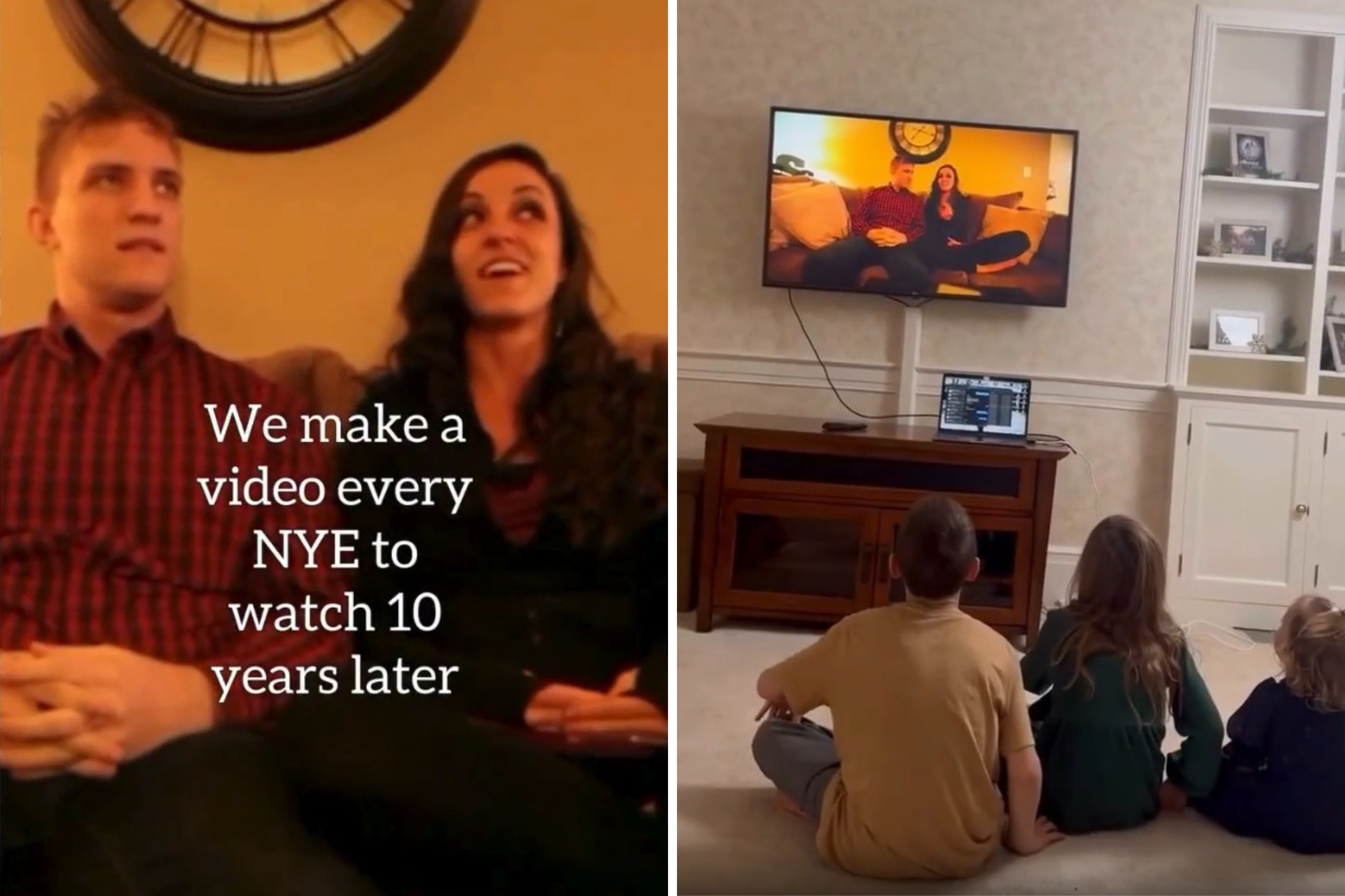 Newlyweds Make NYE Tradition in 2014, What Happens 10 Years on Goes Viral