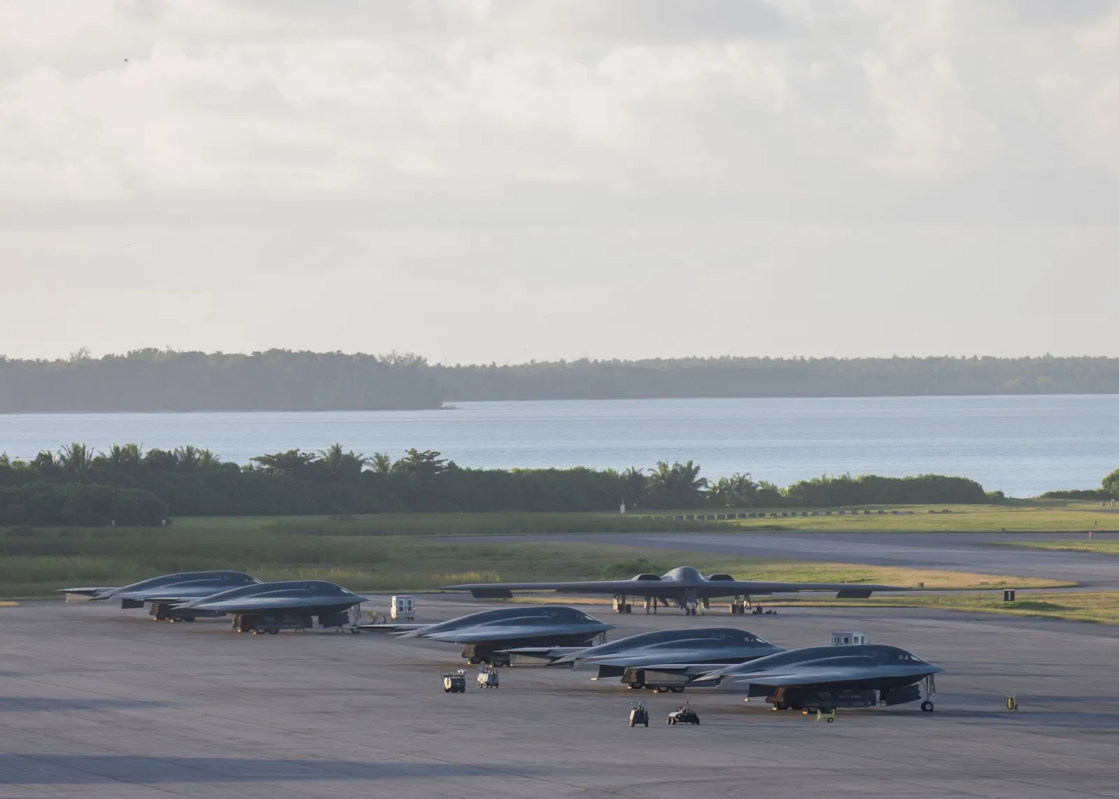 Following the US Bomber Task Force Around the World in 2025 - Newsweek