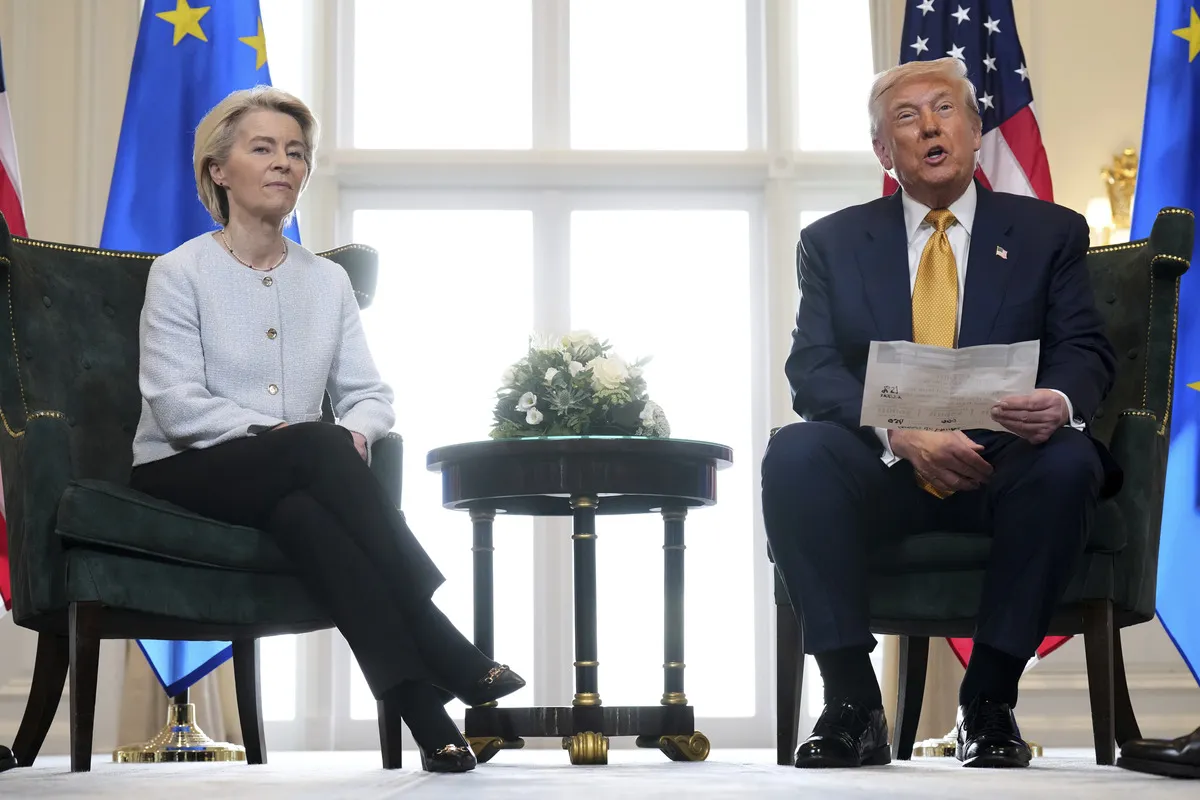 Donald Trump’s EU Trade Deal Under Threat Over Greenland Tariffs - Newsweek