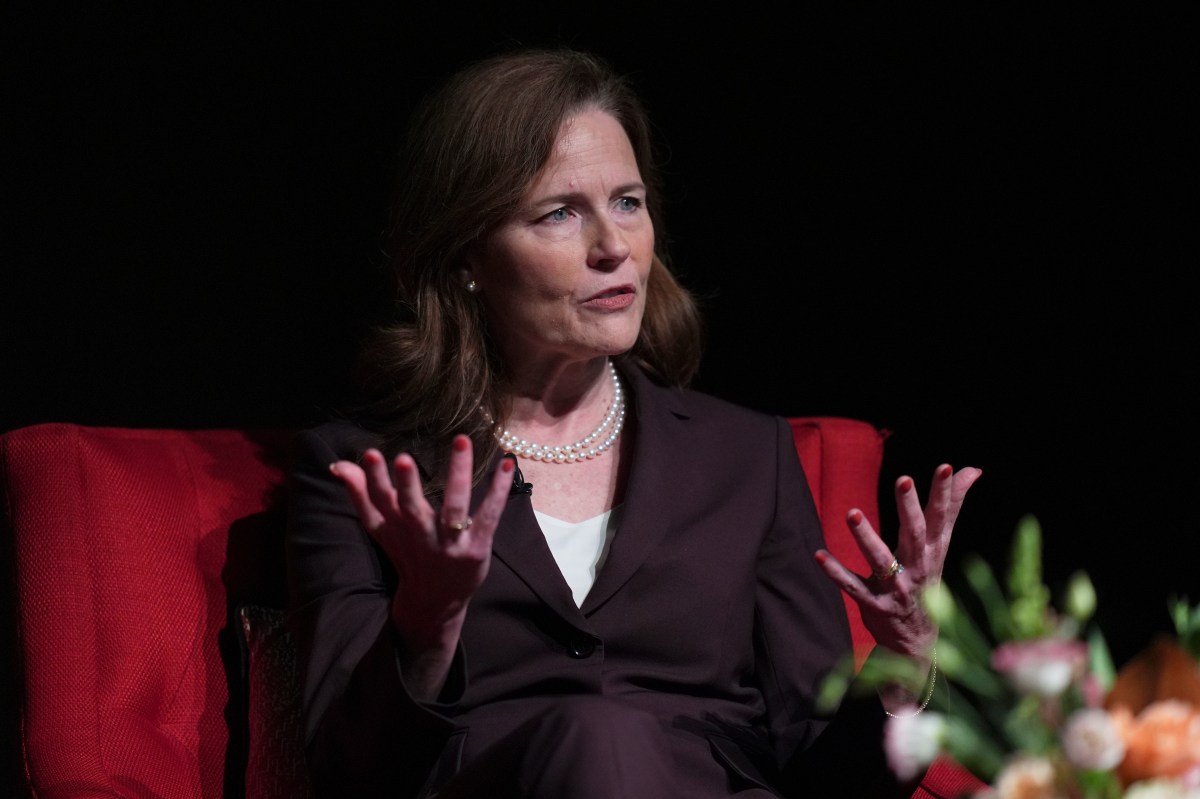 Amy Coney Barrett Confronts Trump Admin Lawyer With & 039;Recession& 039; Fears