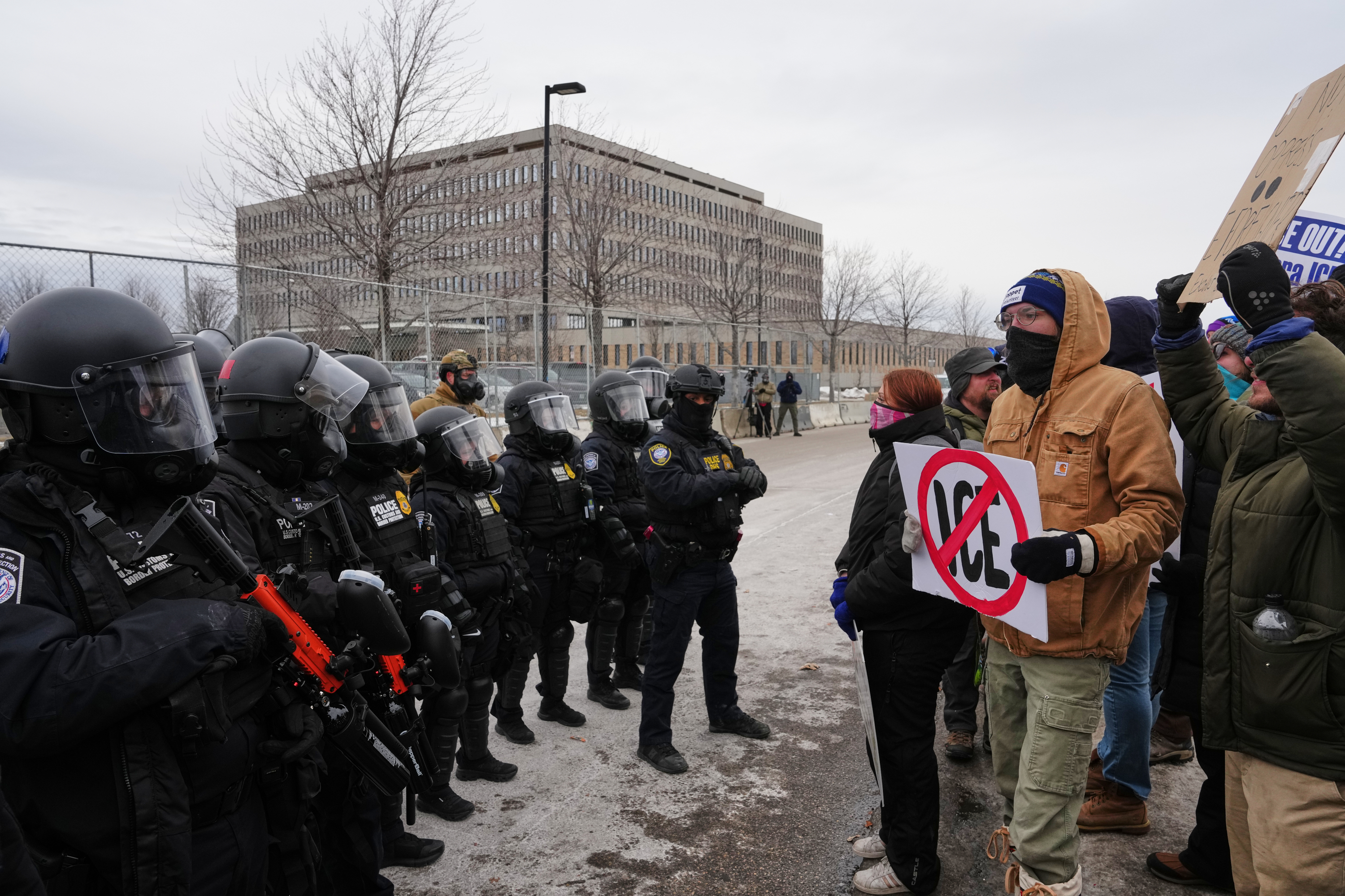 ICE Protests Live Updates: Minnesota Unrest Continues as Trump Threatens Military Action