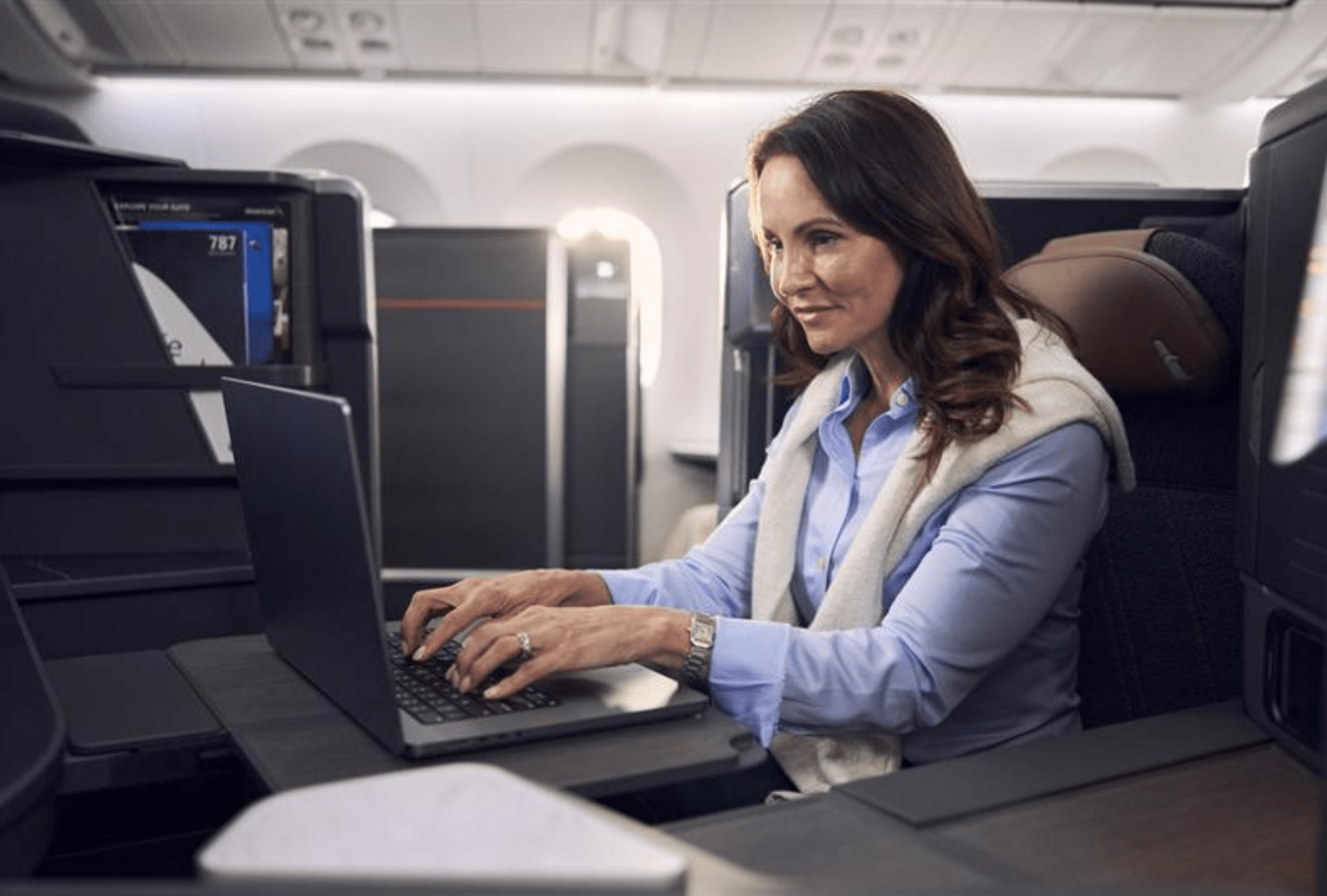 newsweek.com - Eileen Falkenberg-Hull - Airlines using Wi-Fi, connected seatback tech as a differentiator