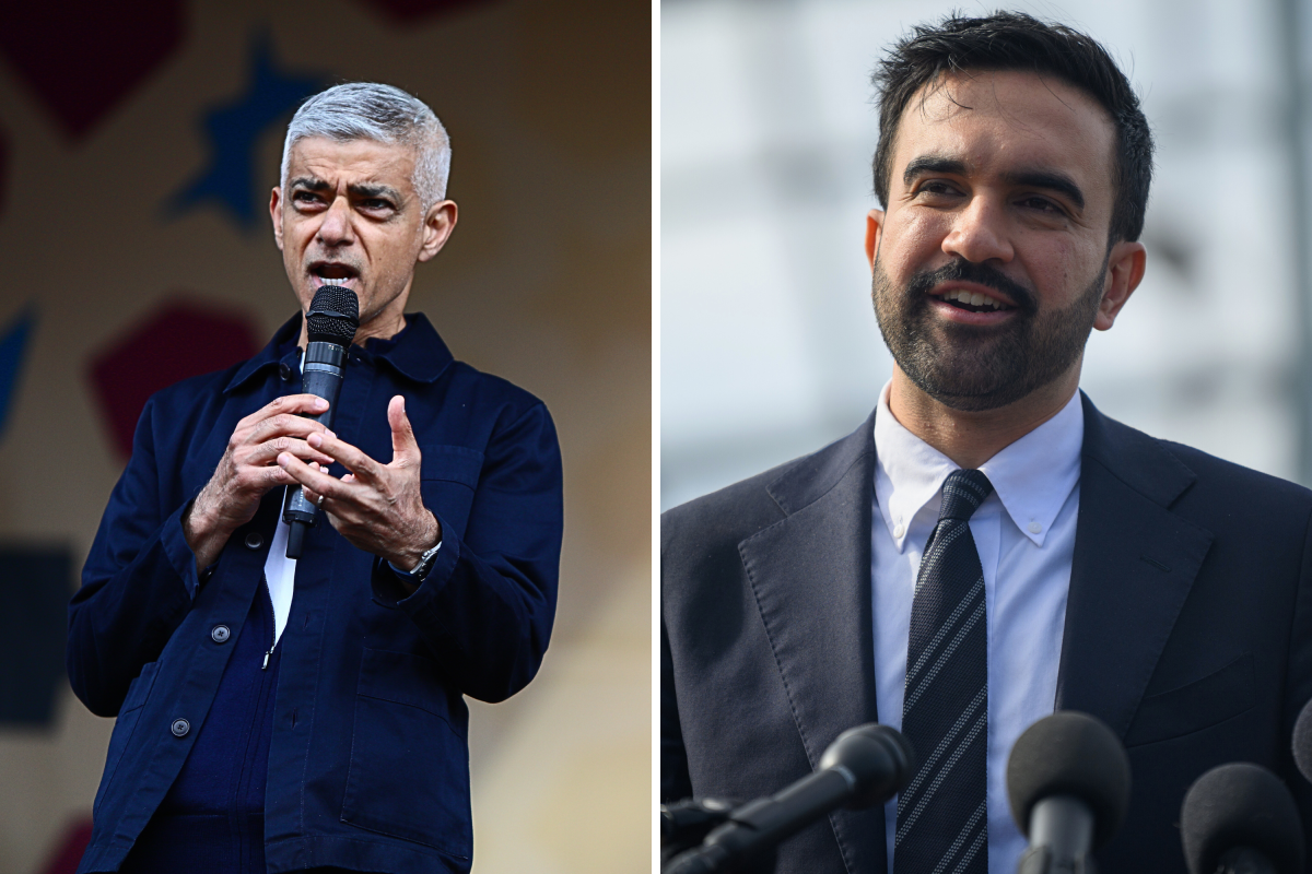 El alcalde de Londres, Sadiq Khan, dice que él y Mamdani tienen “desafíos con el presidente Trump”