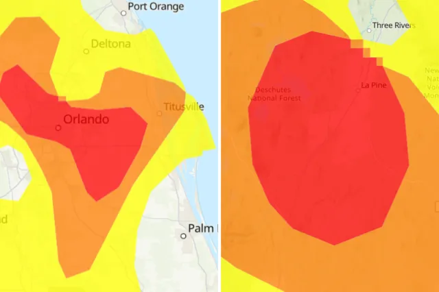 Thousands Advised To Stay Inside in Florida, Oregon – Newsweek