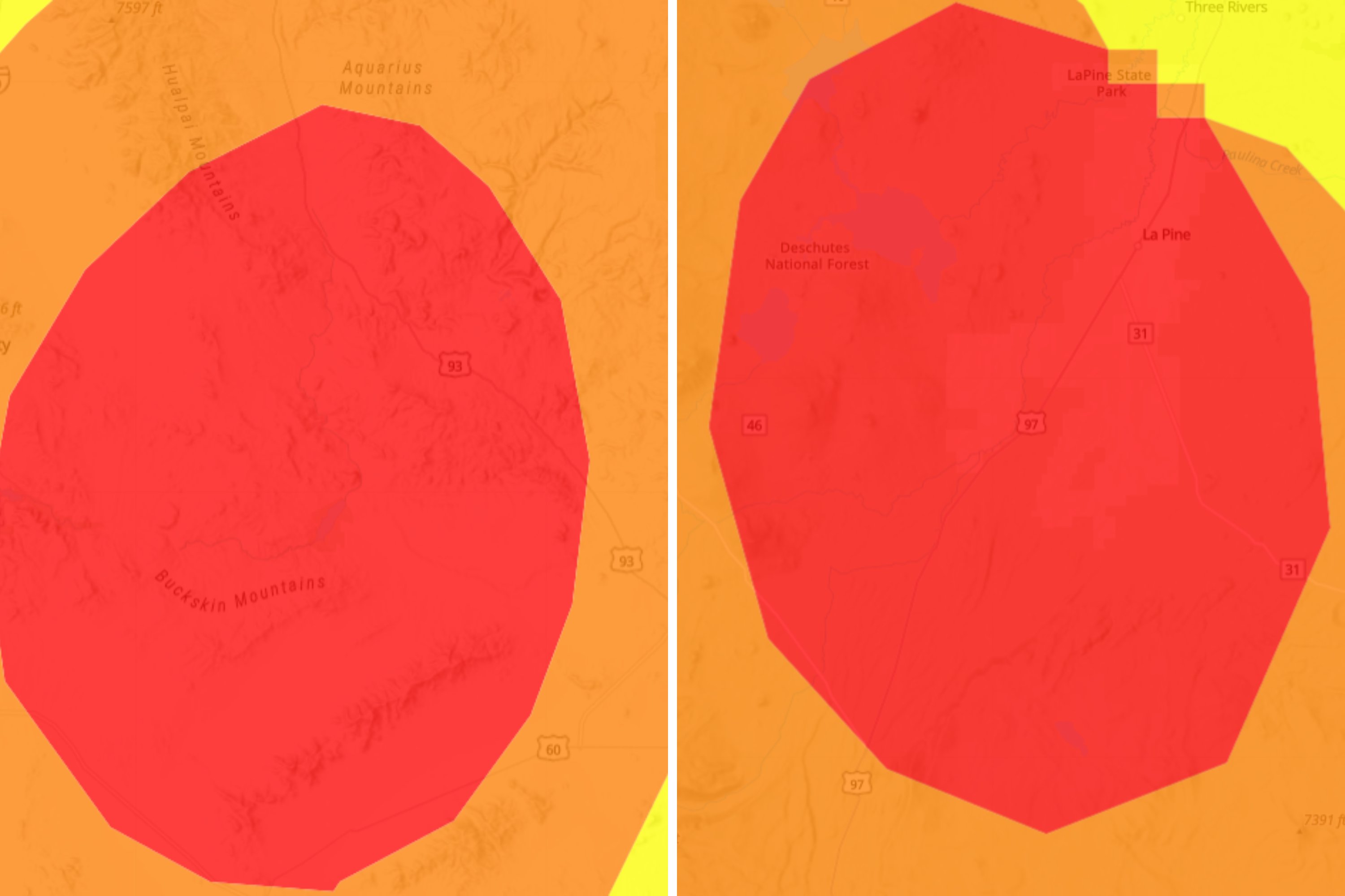Thousands Urged To Stay Inside in Georgia, Arizona