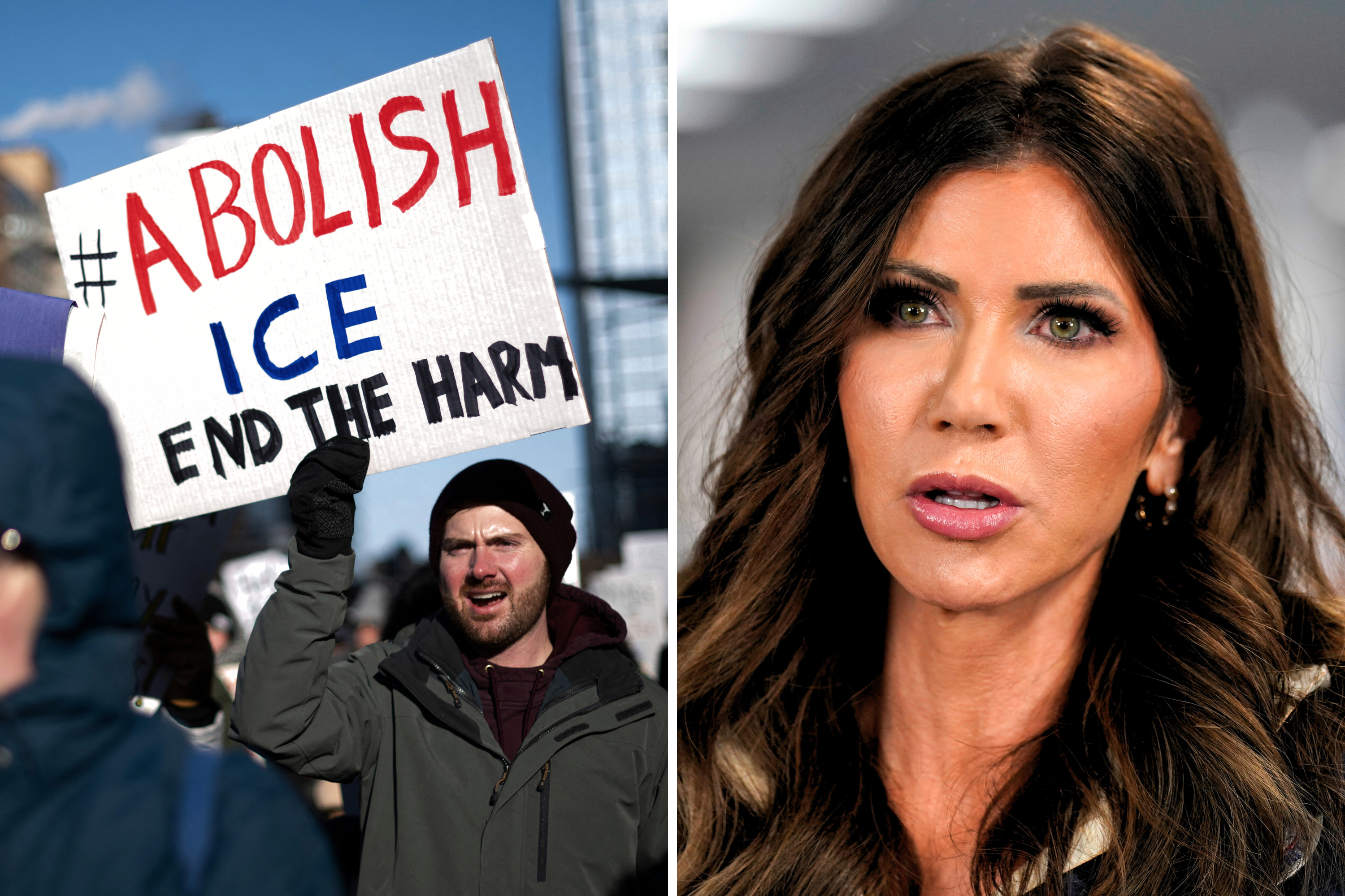 ICE, DHS and Noem Approval Rating at All-Time Low: ‘Disaster for Trump’