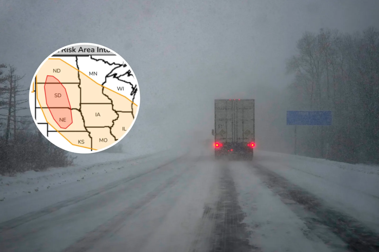 Map Shows States Facing Snow Squalls as Travel Warning Issued - Newsweek