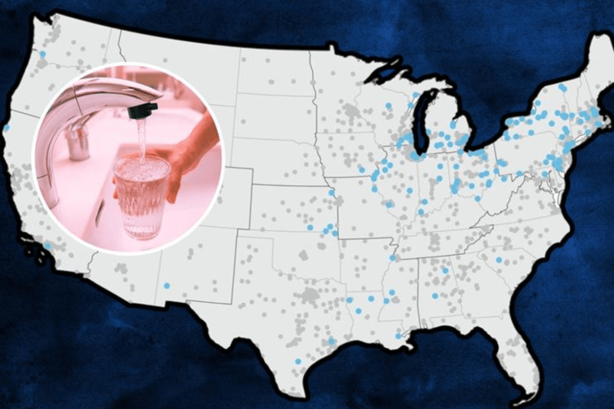Map Reveals America& 039;s Most Vulnerable Drinking Water Utilities