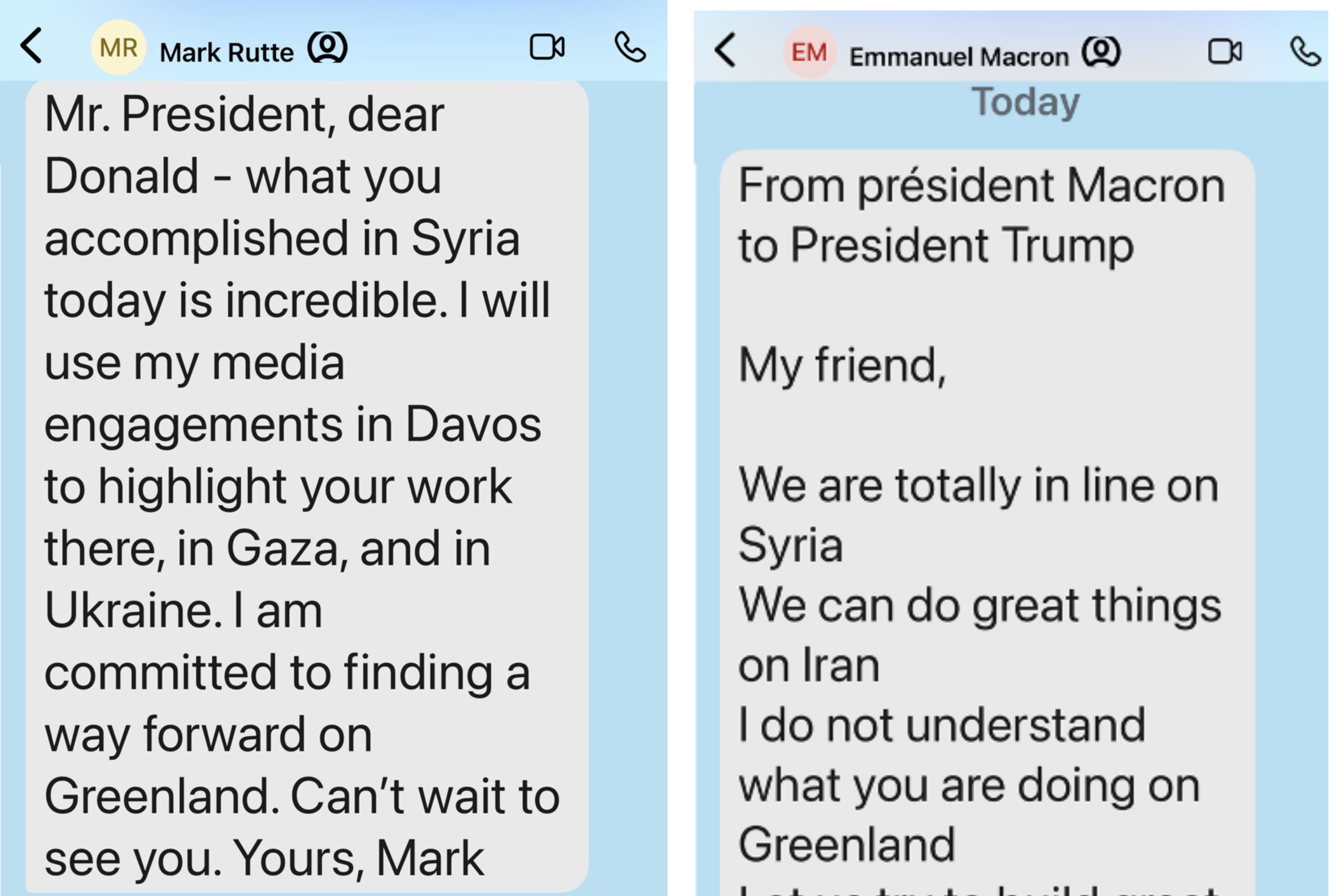Donald Trump Leaks Private Texts From NATO Allies: Read in Full