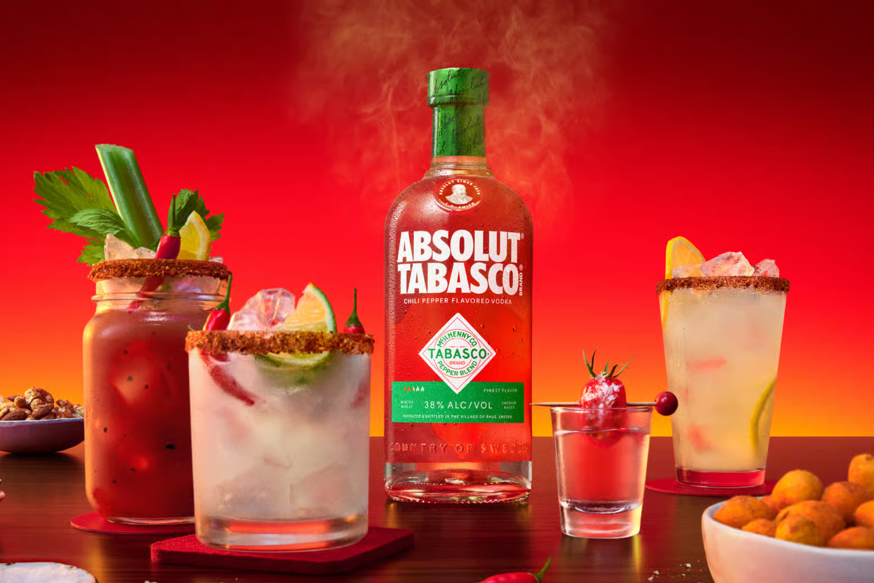 Absolut Vodka & Tabasco Release New Drink