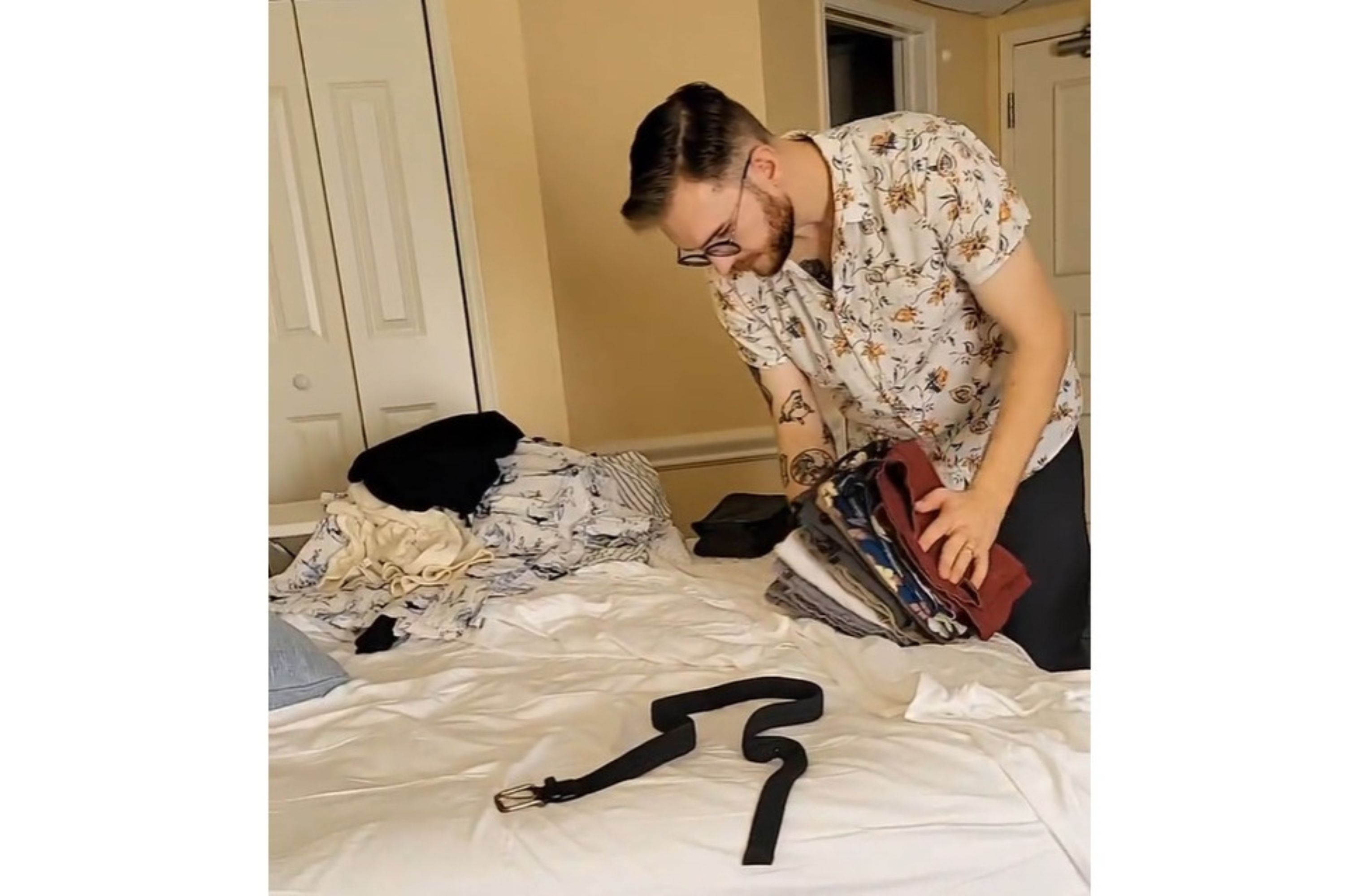 No One Prepared for One Man’s Method for Packing Suitcase: ‘Wild’