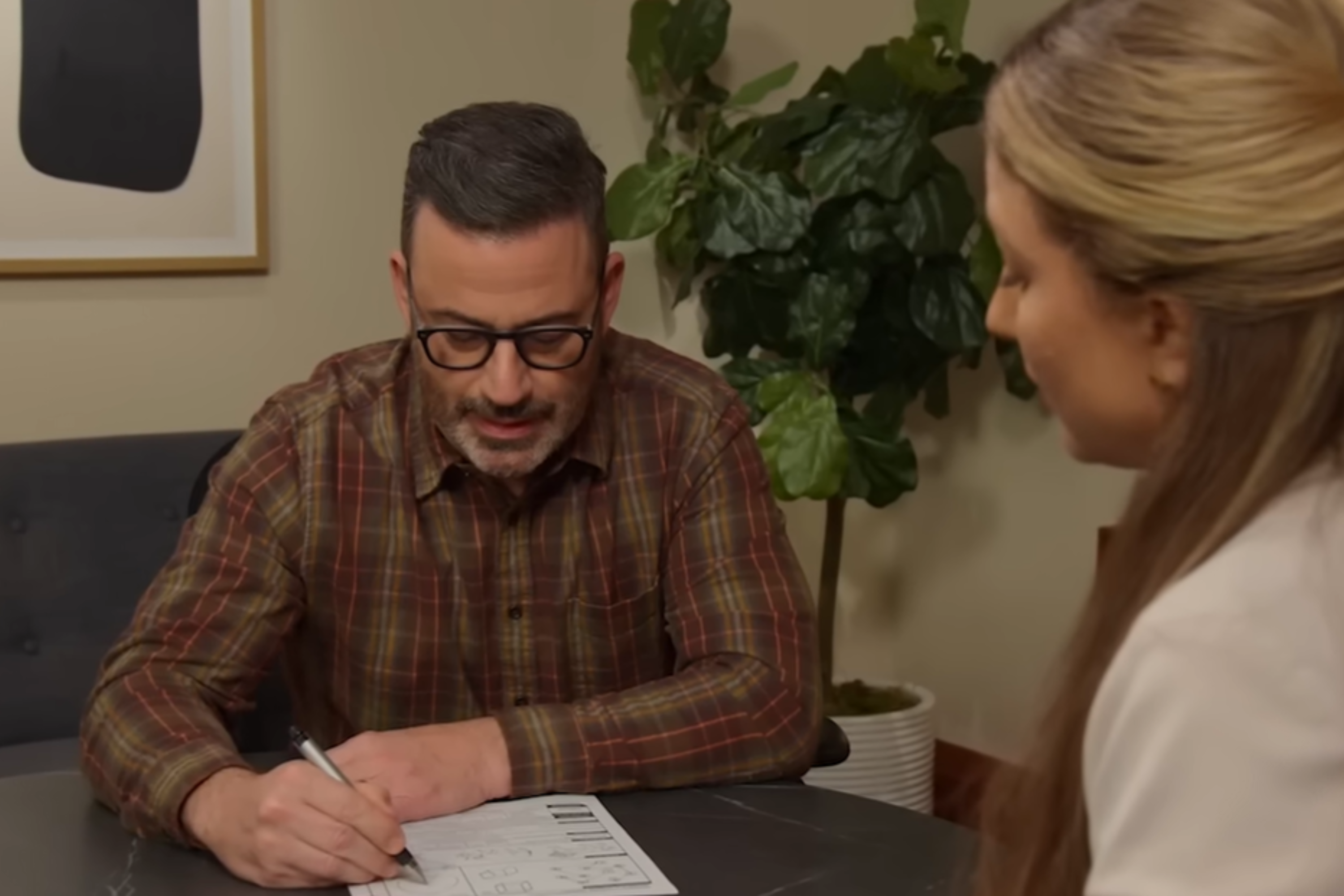 Jimmy Kimmel Takes Donald Trump ‘Cognitive Test’