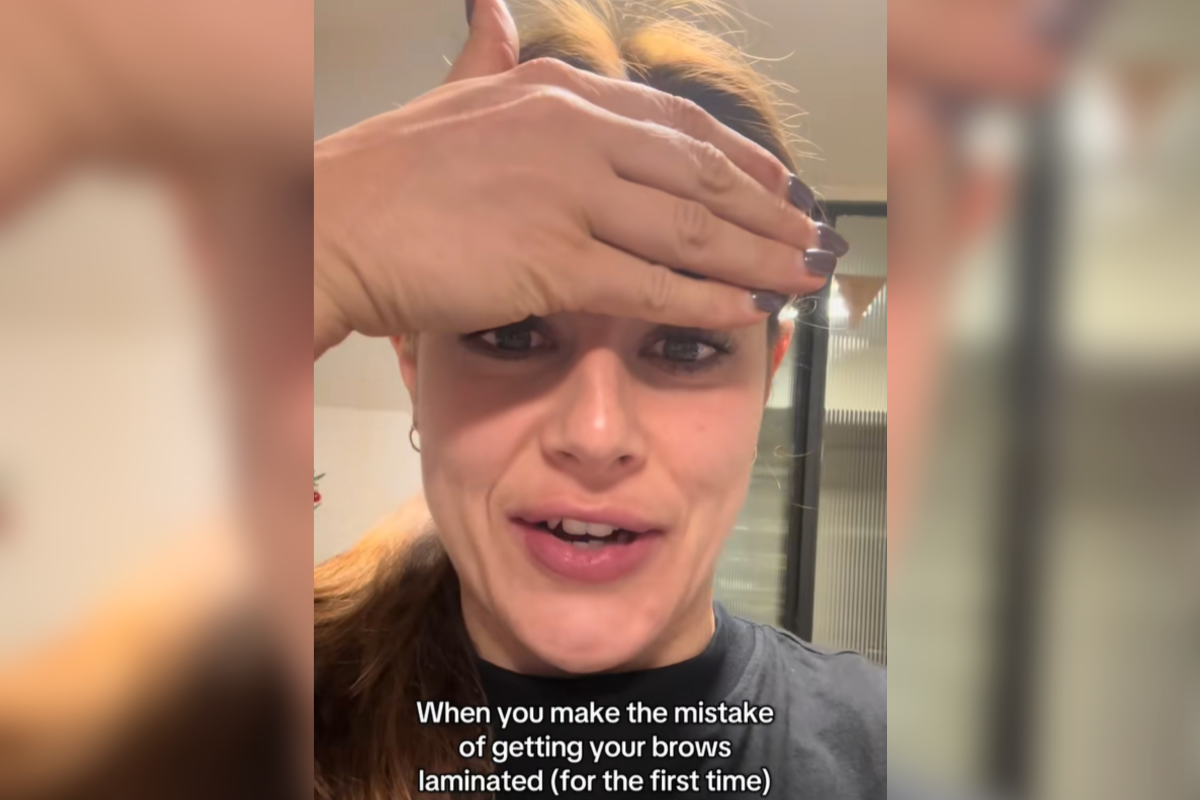 Woman Gets Eyebrows Laminated for First Time, Can’t Cope With the Result