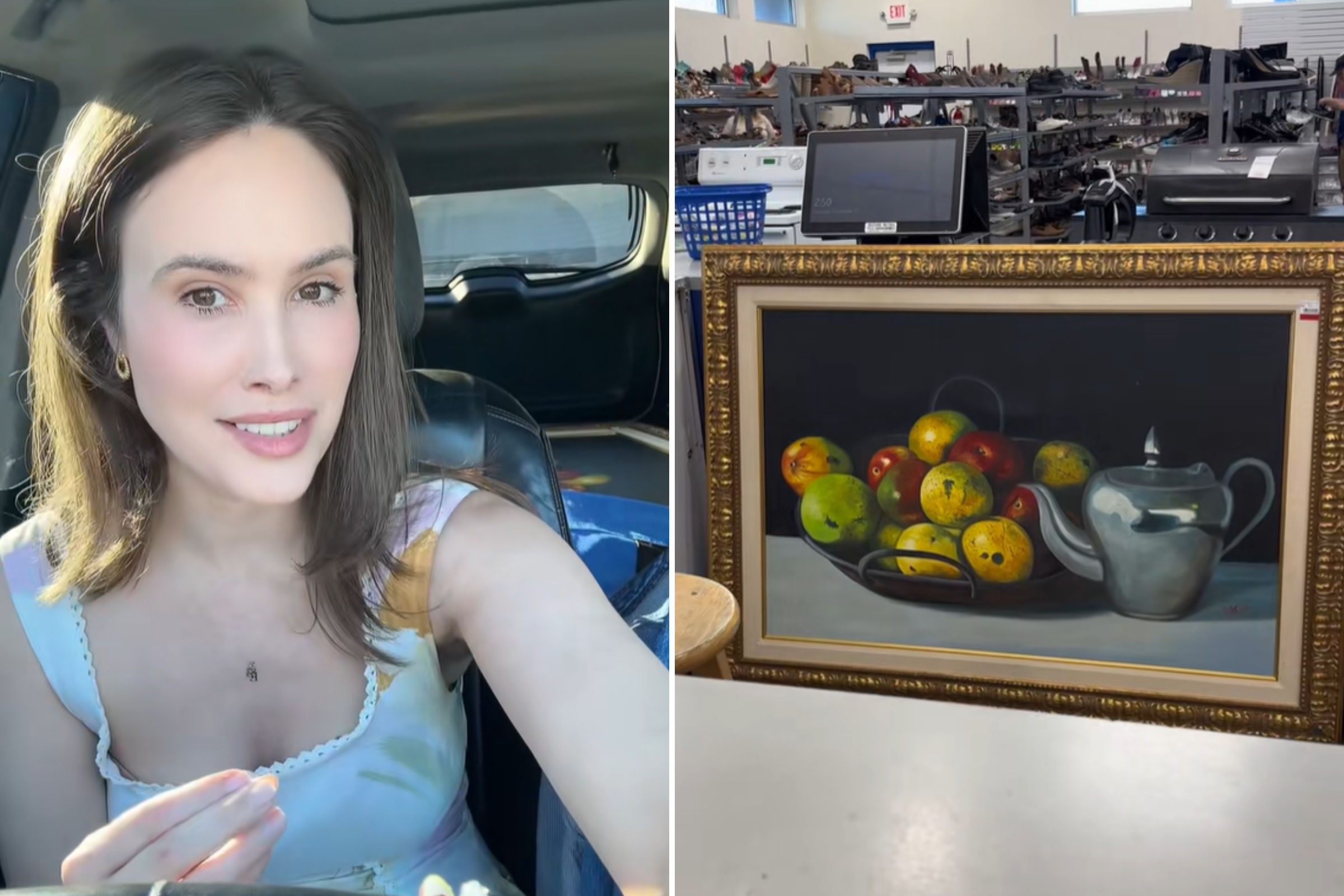 Woman Can’t Believe ‘Masterpiece’ She Finds in Thrift Store for $30