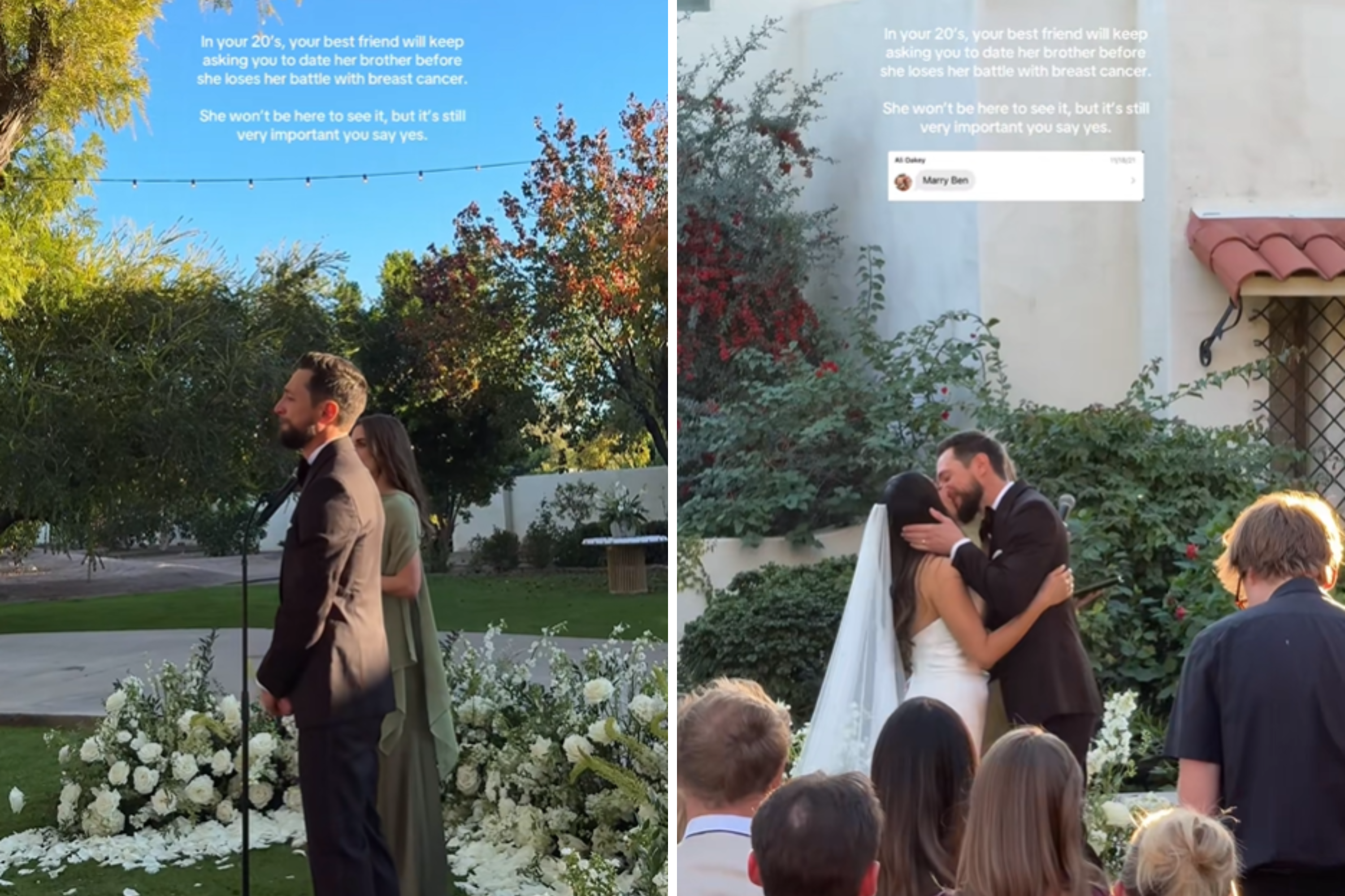 Millennial Woman Has Dying Wish for Best Friend and Brother, It Comes True