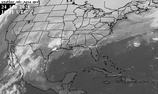 NASA Satellite Images Shows Winter Storm Hitting US - Newsweek