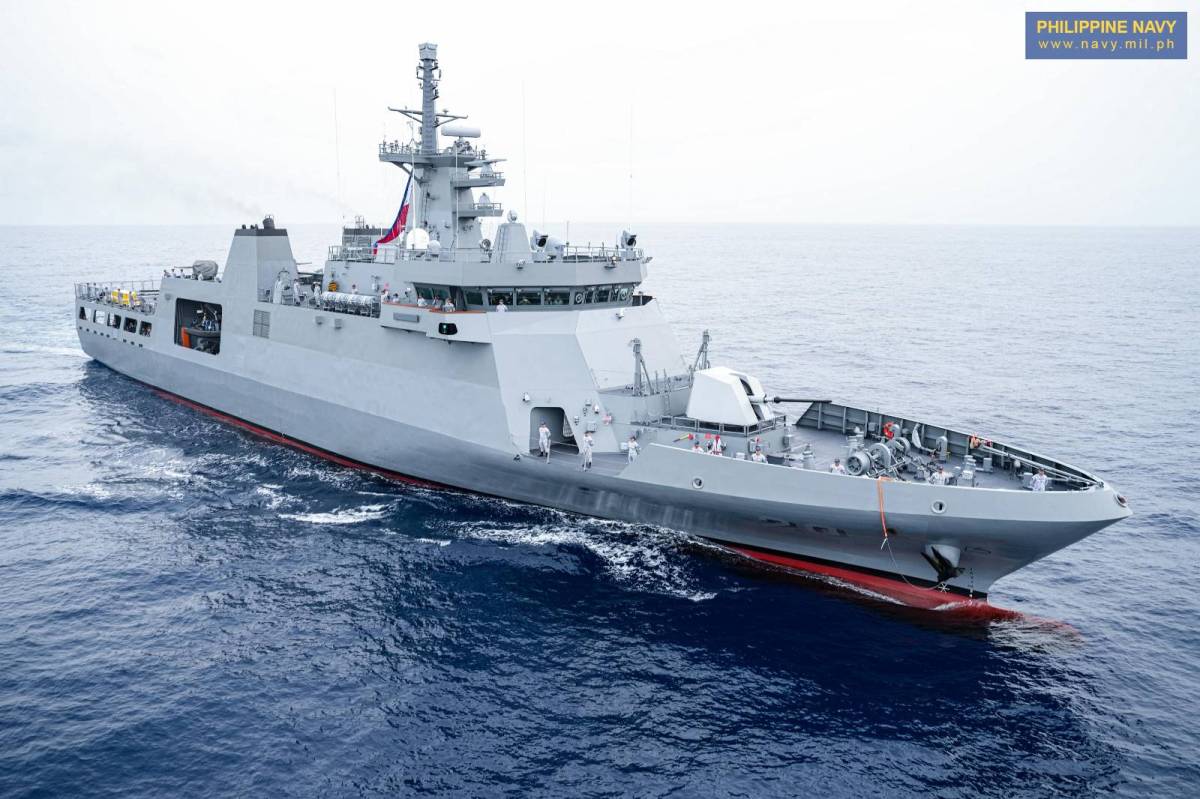 New Philippine Navy Ship To Patrol China-Claimed Waters