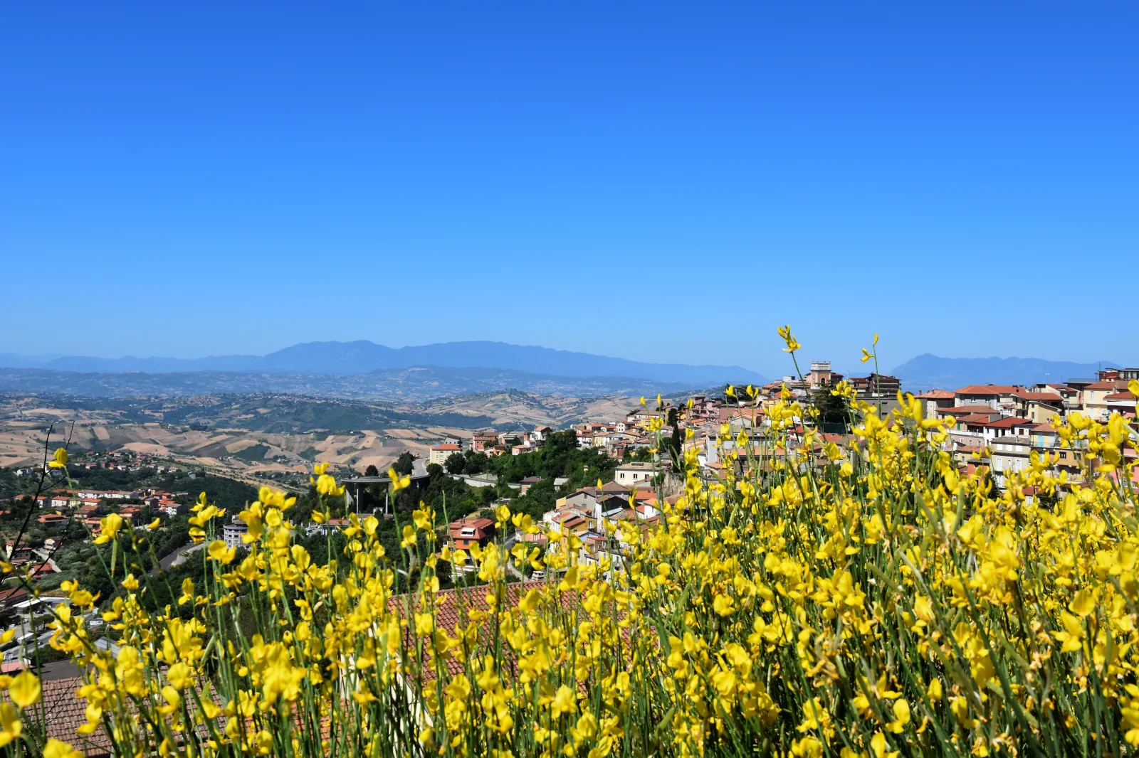 Ariano Irpino, a small town in Irpinia, Italy.