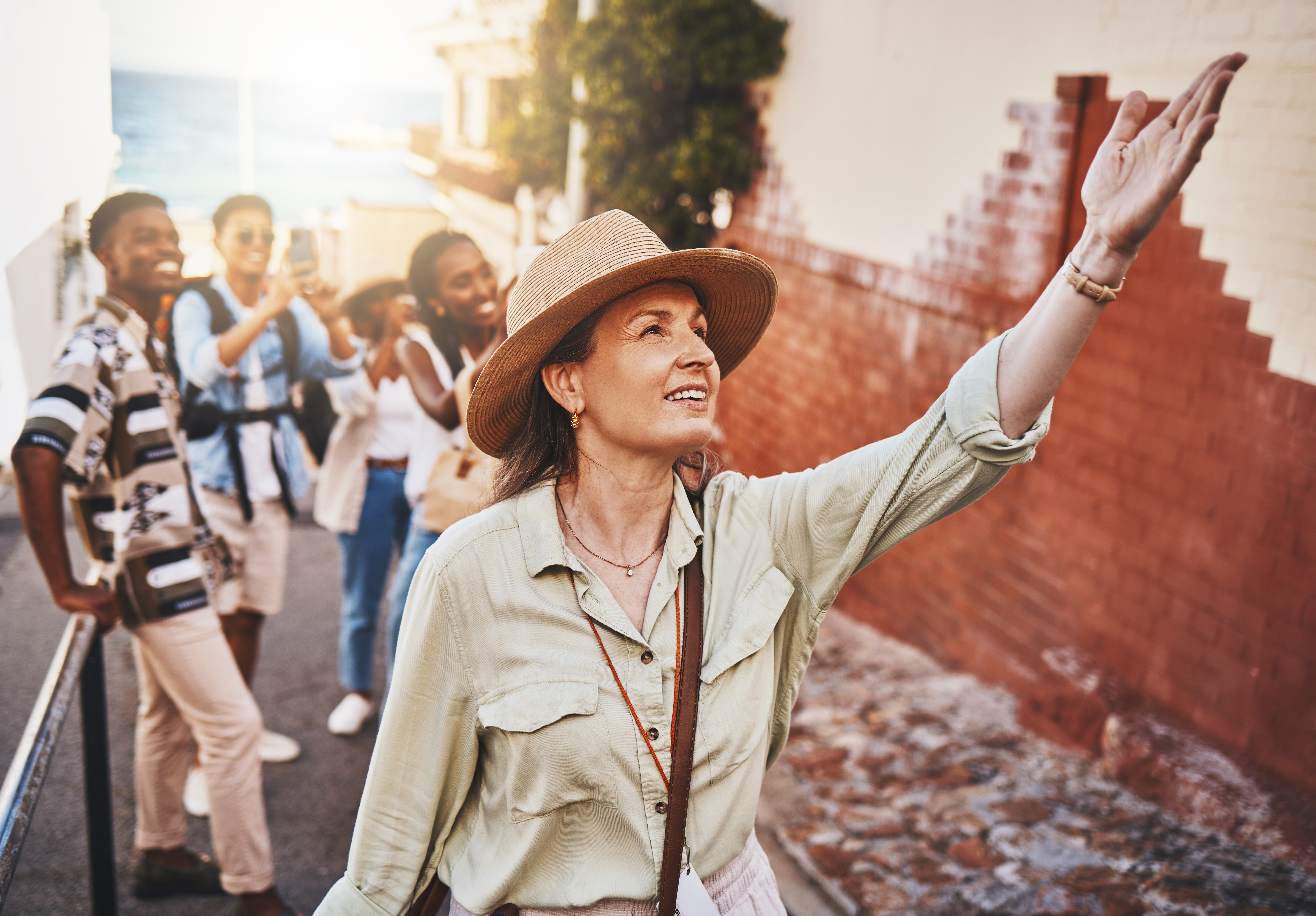 Woman Goes On Walking Tour in Europe, Viewers Not Prepared for Who Joins In