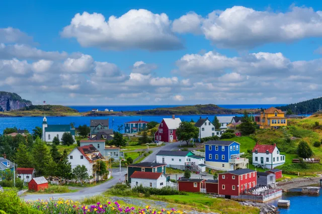 Trinity, a remote town along the quiet coast of Newfoundland and Labrador in Canada.