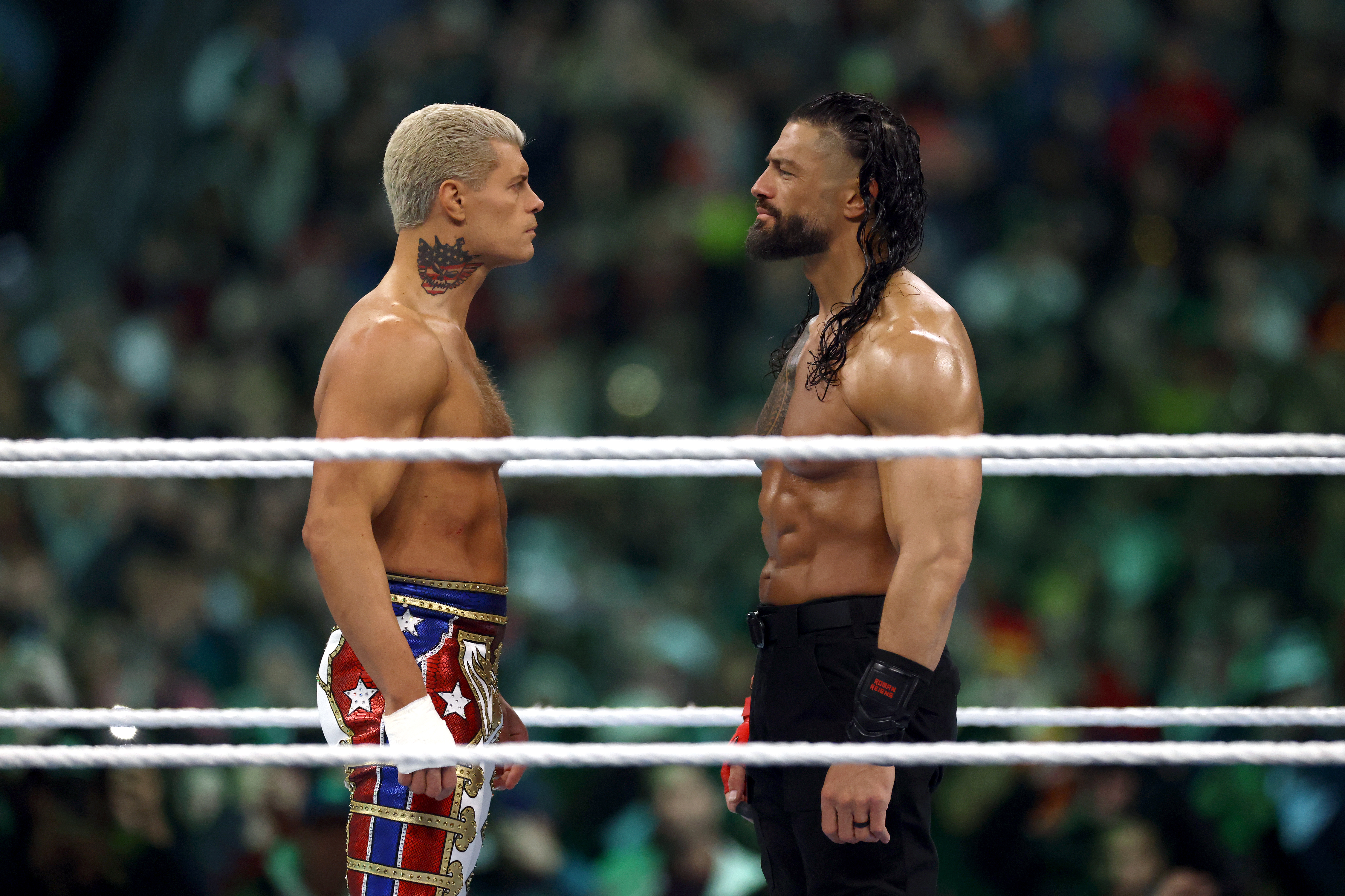 What are the WrestleMania Main Events After the Royal Rumble?