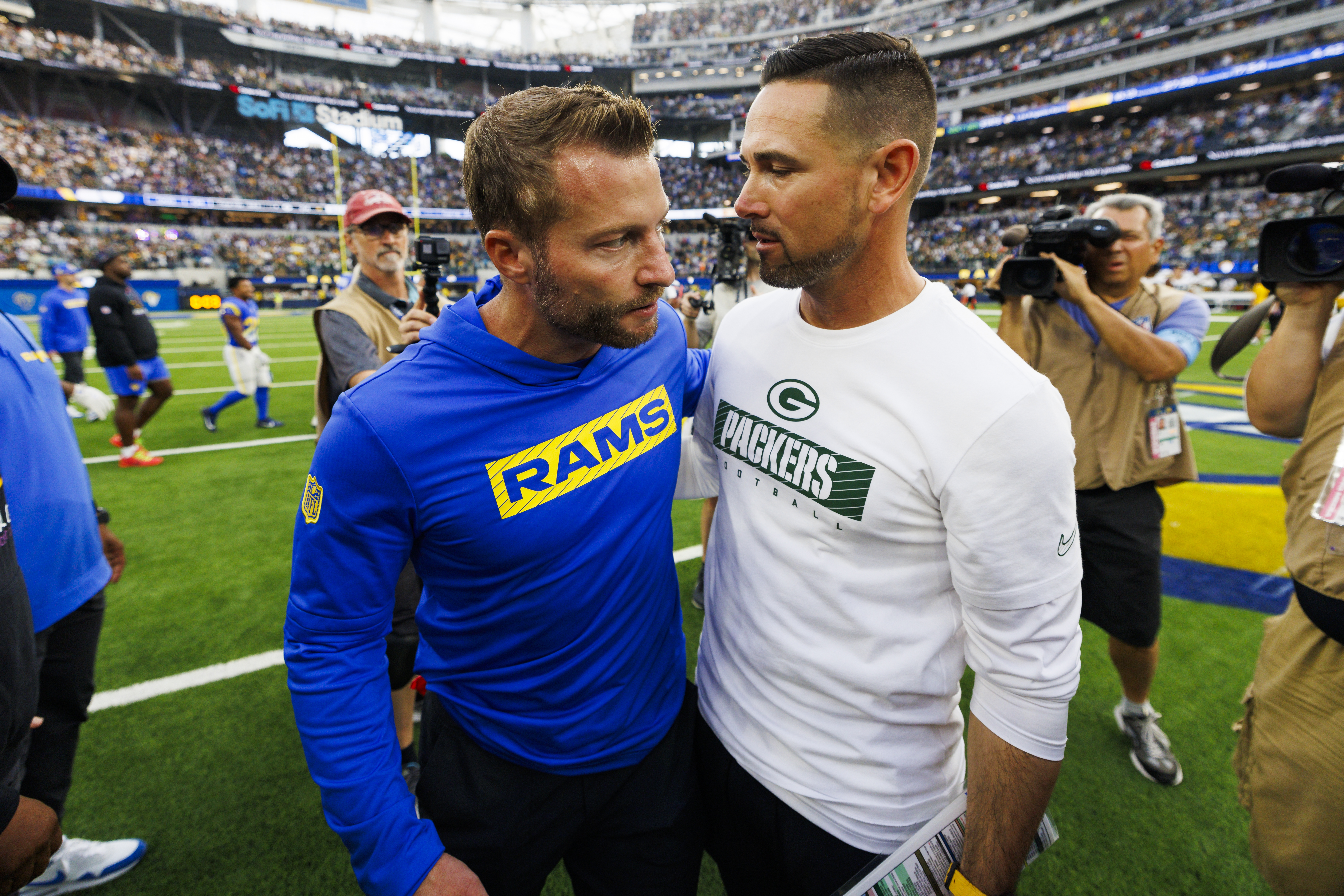 Sean McVay Hints Packers’ Matt LaFleur Helping Rams vs Bears in Playoffs