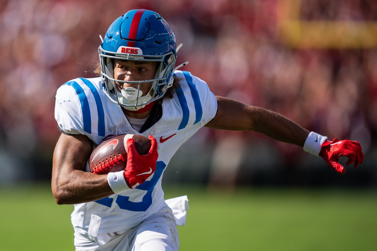 Ole Miss Starting WR Cayden Lee Transfers to SEC Rival Program