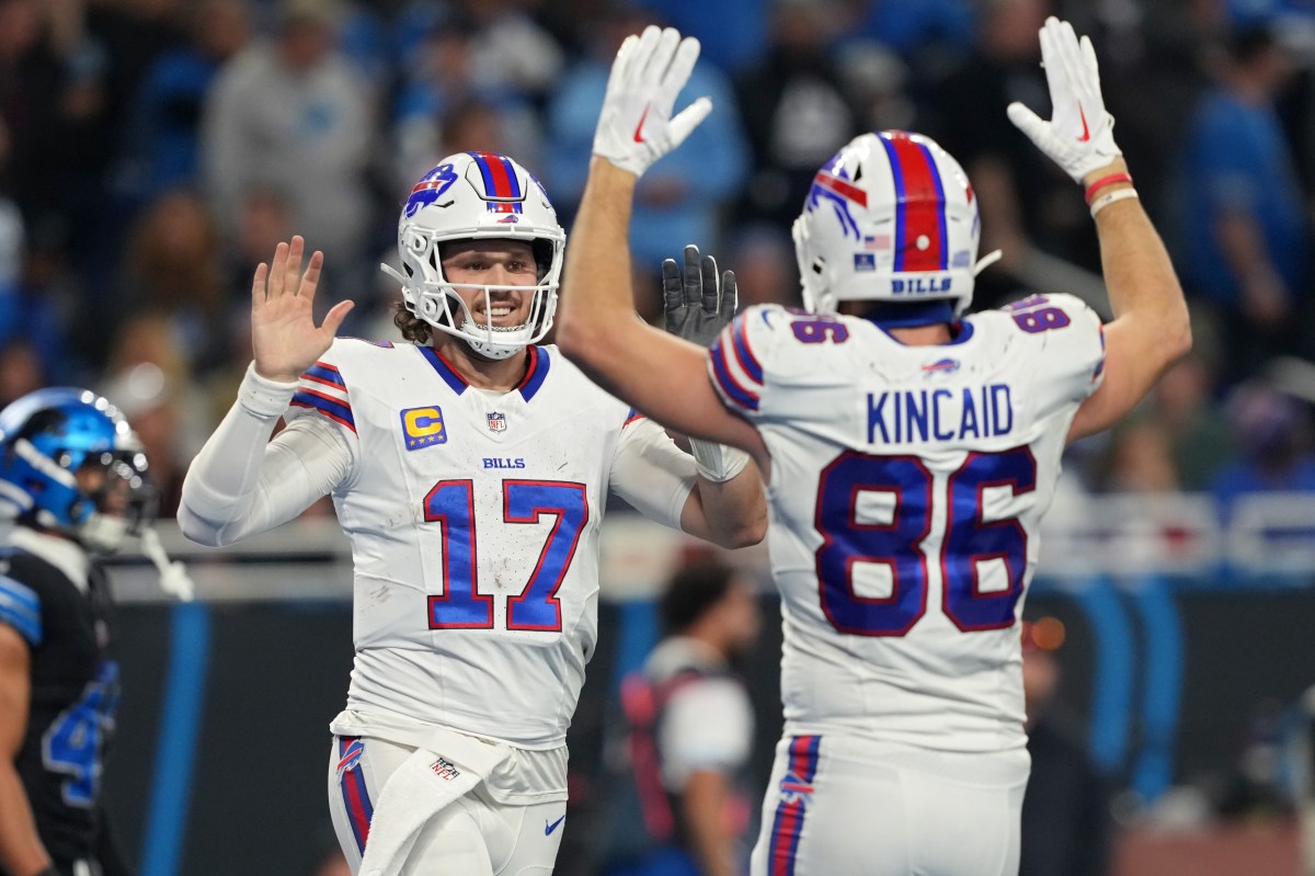 “Bills anuncia atualização sobre lesões no alvo da zona final, Josh Allen” .