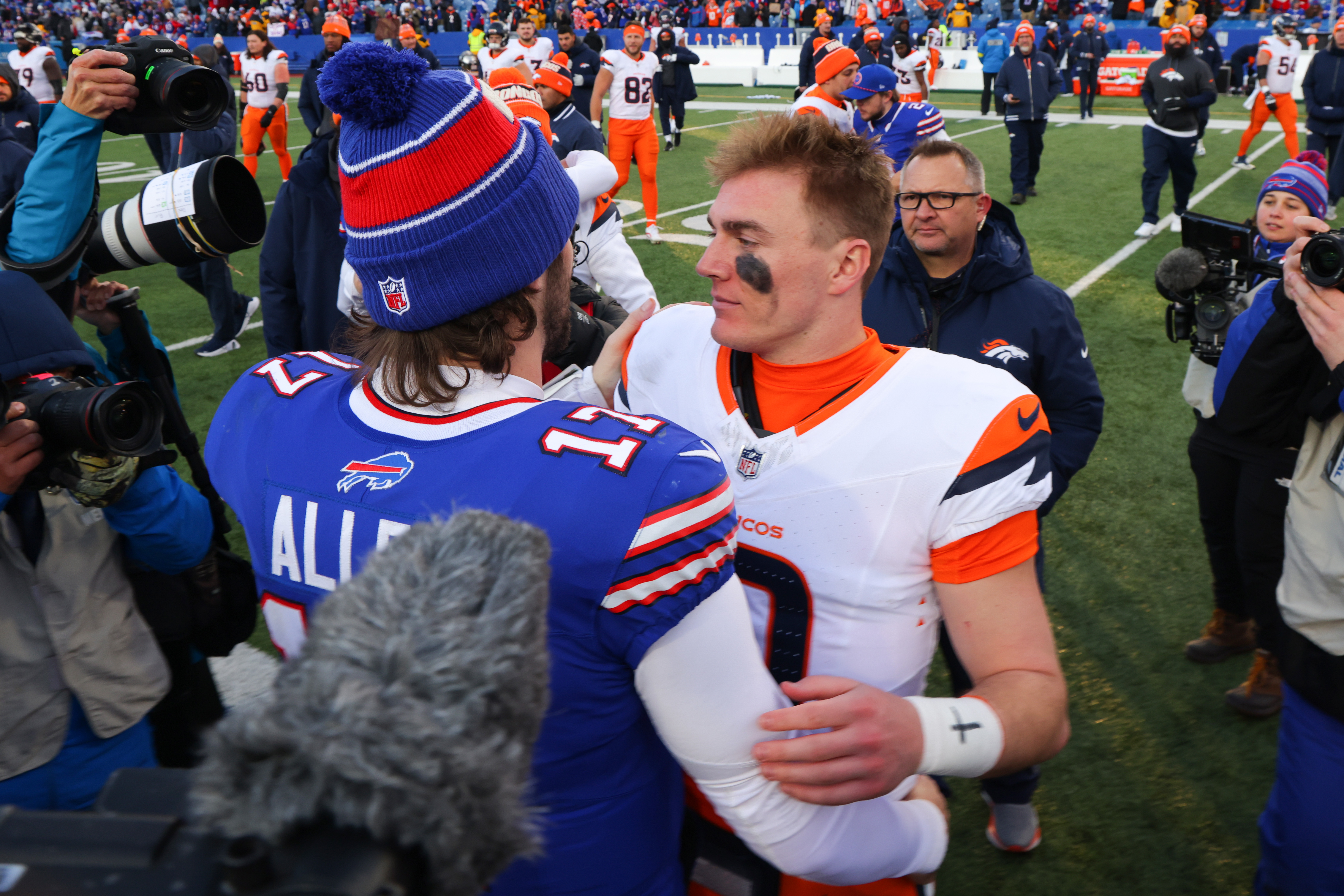 Bo Nix Delivers Message About Josh Allen Ahead of Bills-Broncos Playoff Game