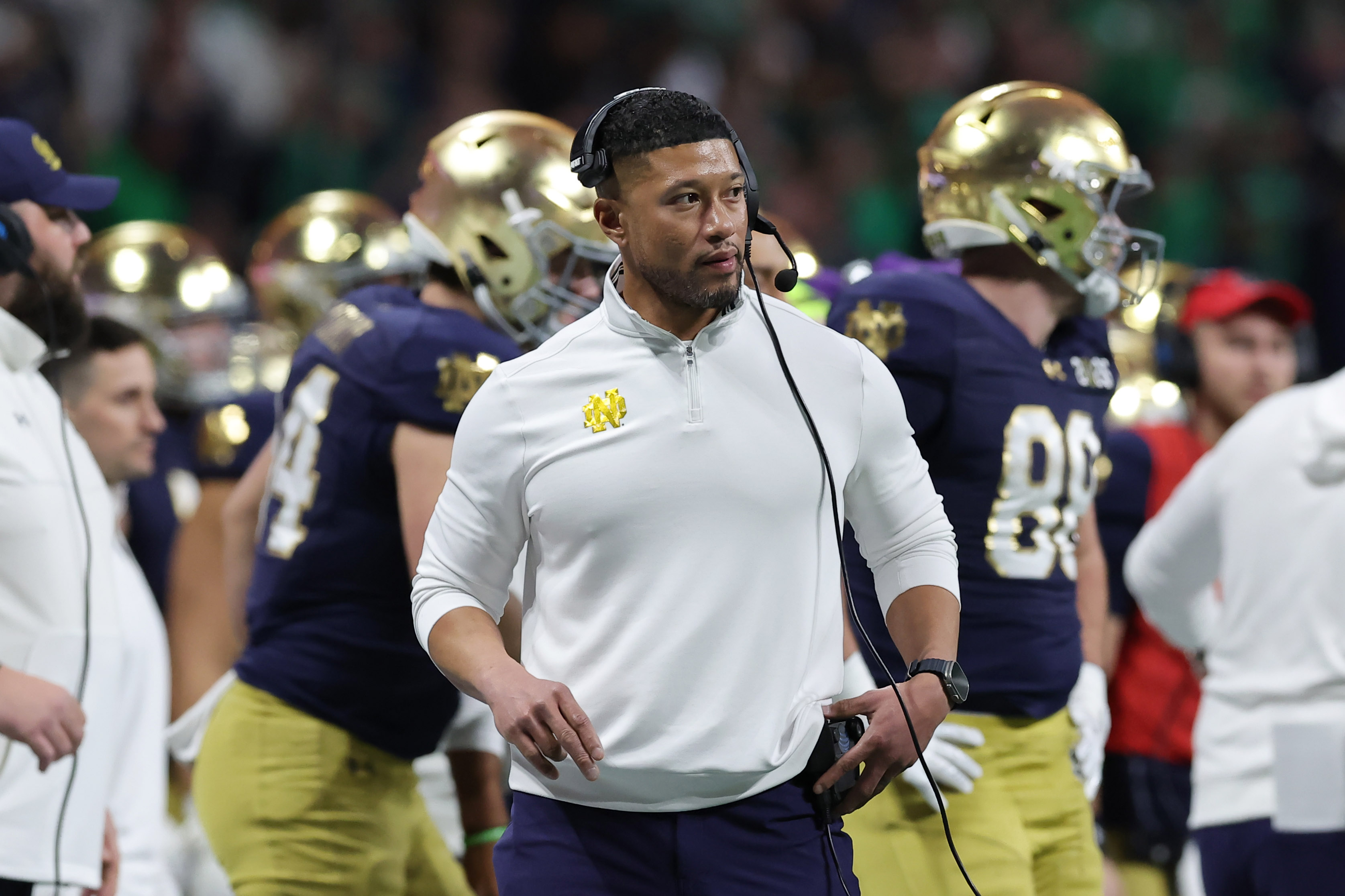 Notre Dame Reveals Marcus Freeman Role for CFP Championship Game