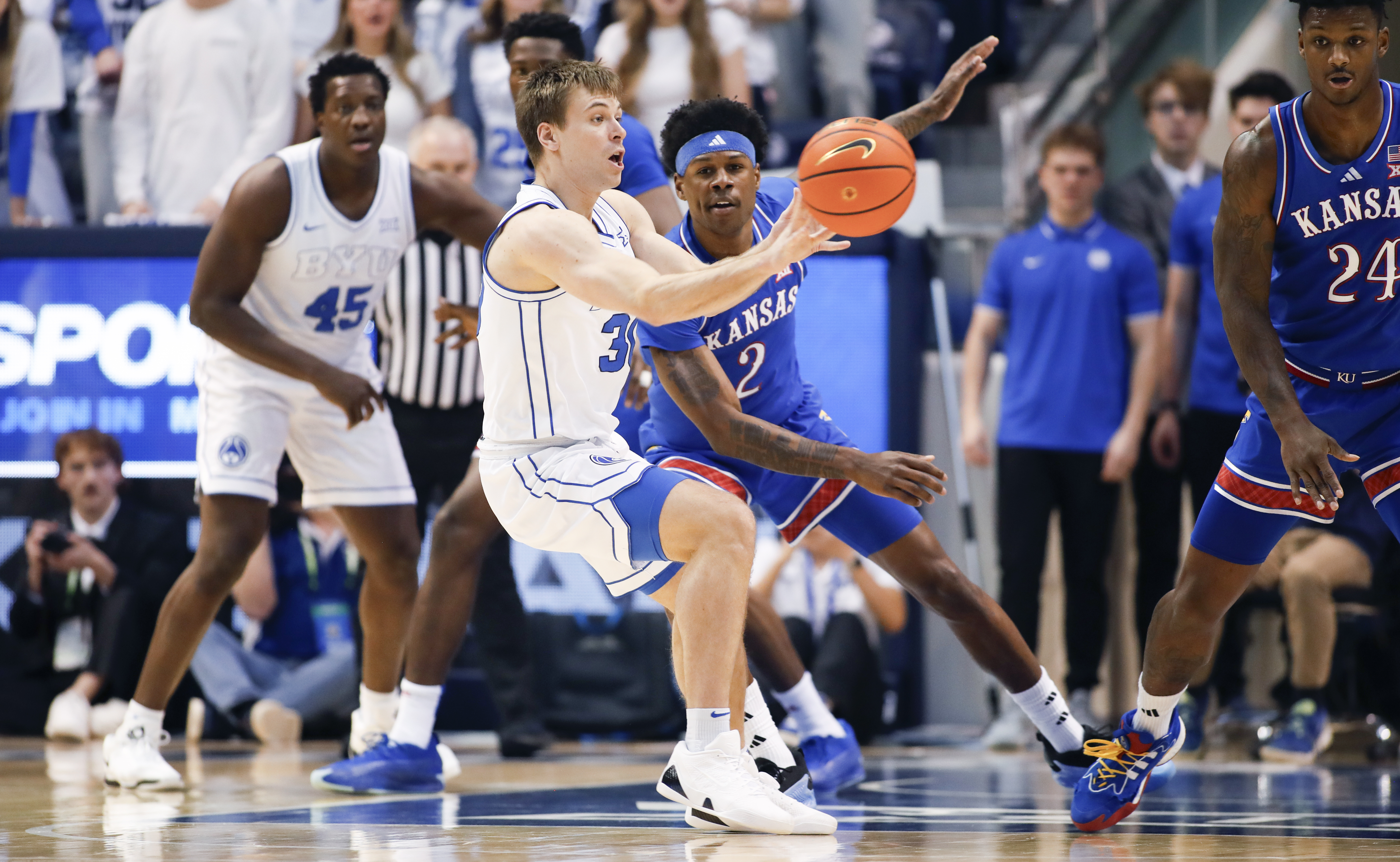 How to Watch BYU vs Kansas: Live Stream NCAA College Basketball, TV Channel