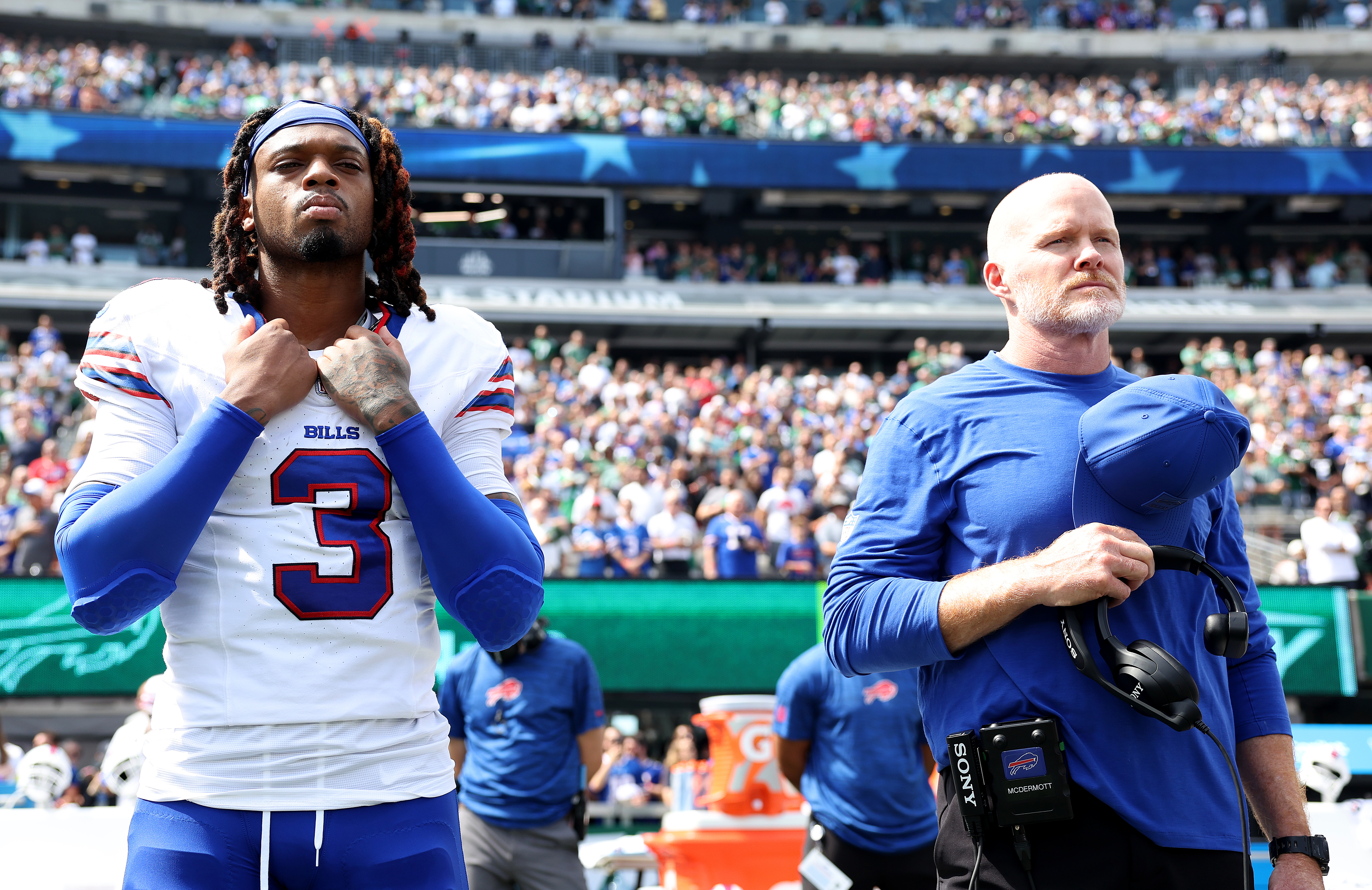 Damar Hamlin Reacts to Bills Firing Head Coach Sean McDermott