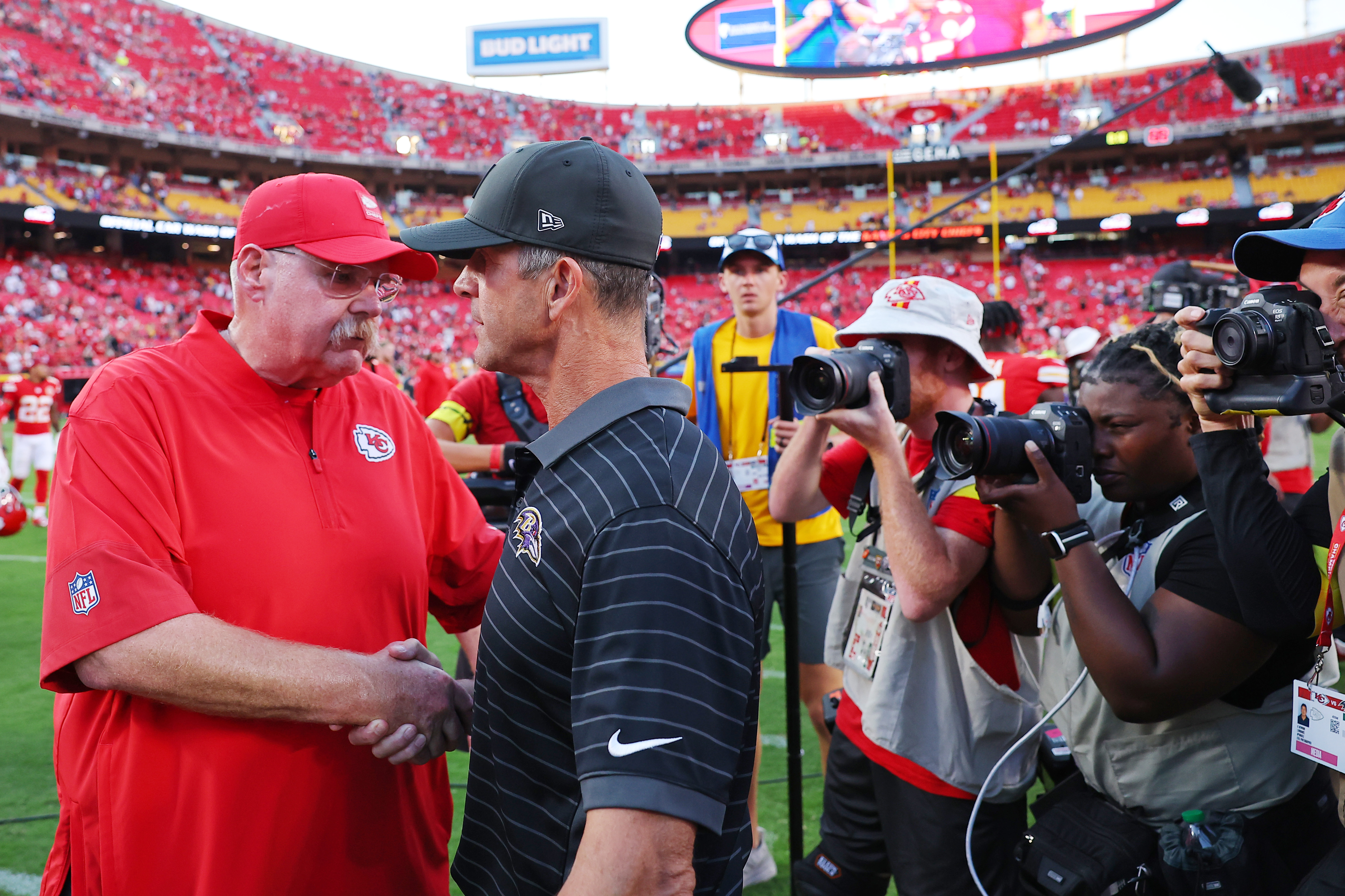Giants' John Harbaugh Reveals Andy Reid’s 4-Word Message
