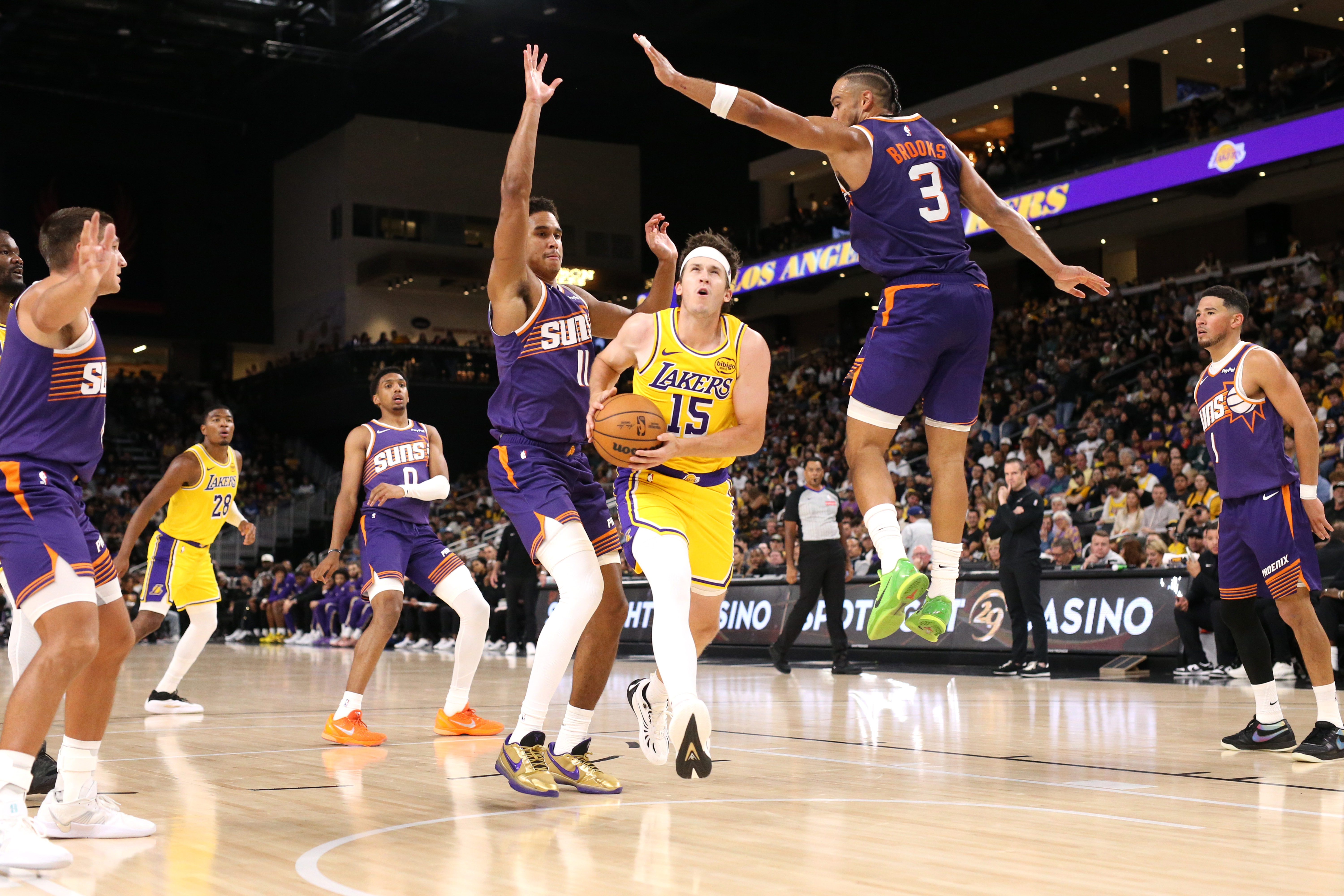 Suns Owner Shuts Down Trade Idea Involving Dillon Brooks, Lakers' Austin Reaves