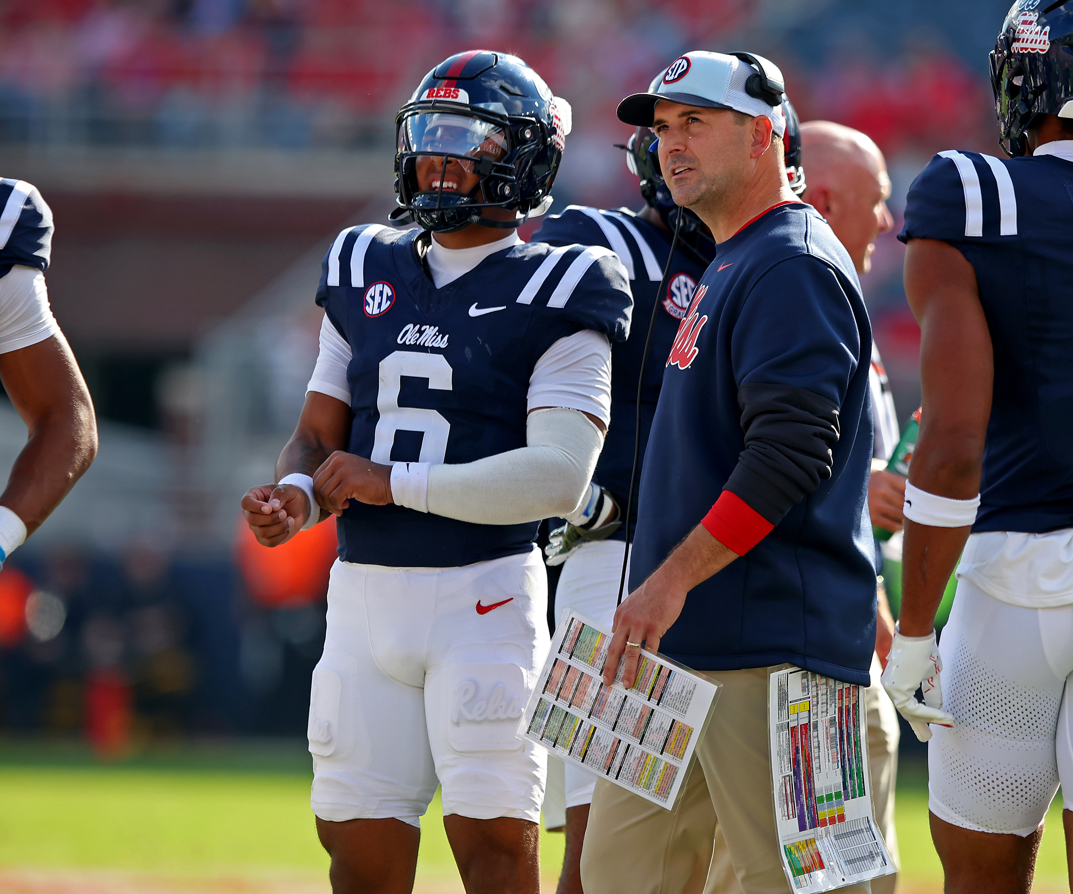Ole Miss Coach Clarifies 'Controversial' Trinidad Chambliss Comments