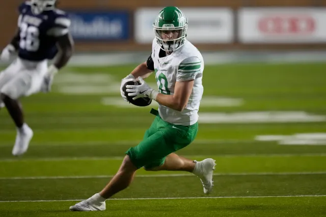North Texas wide receiver Wyatt Young.