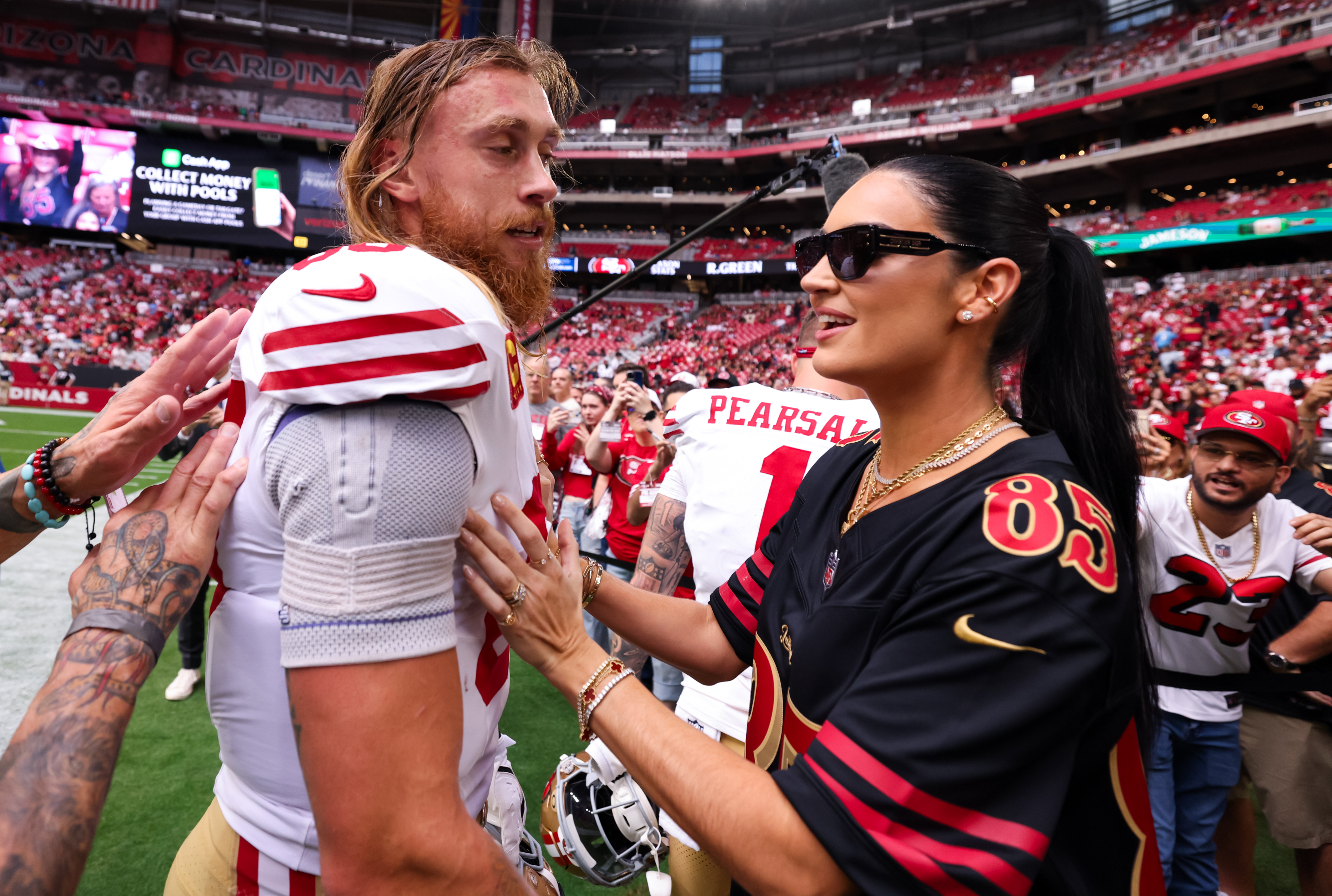George Kittle’s Wife Reacts to ‘Heartbreaking’ Injury News